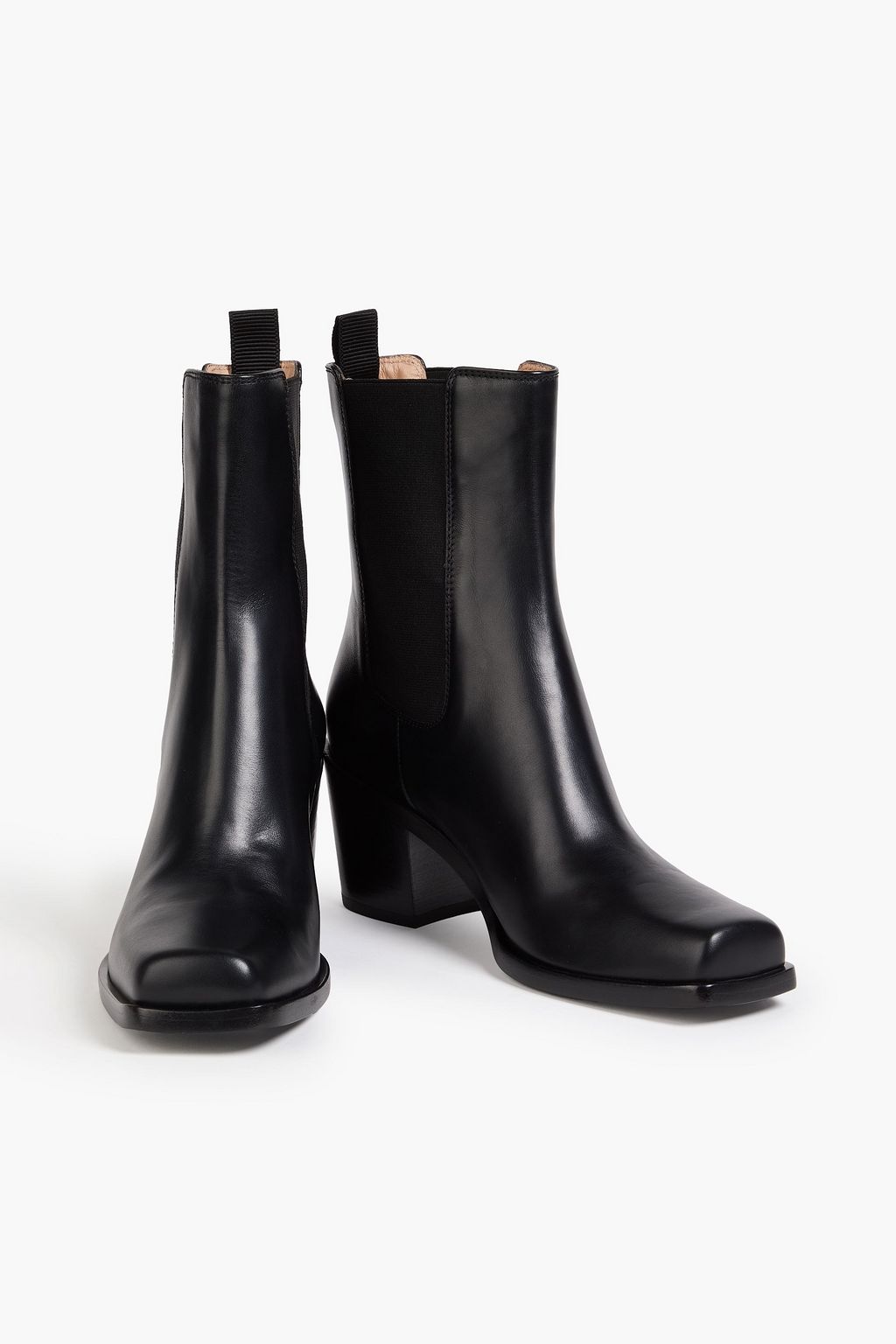 GIANVITO ROSSI Leather Chelsea boots