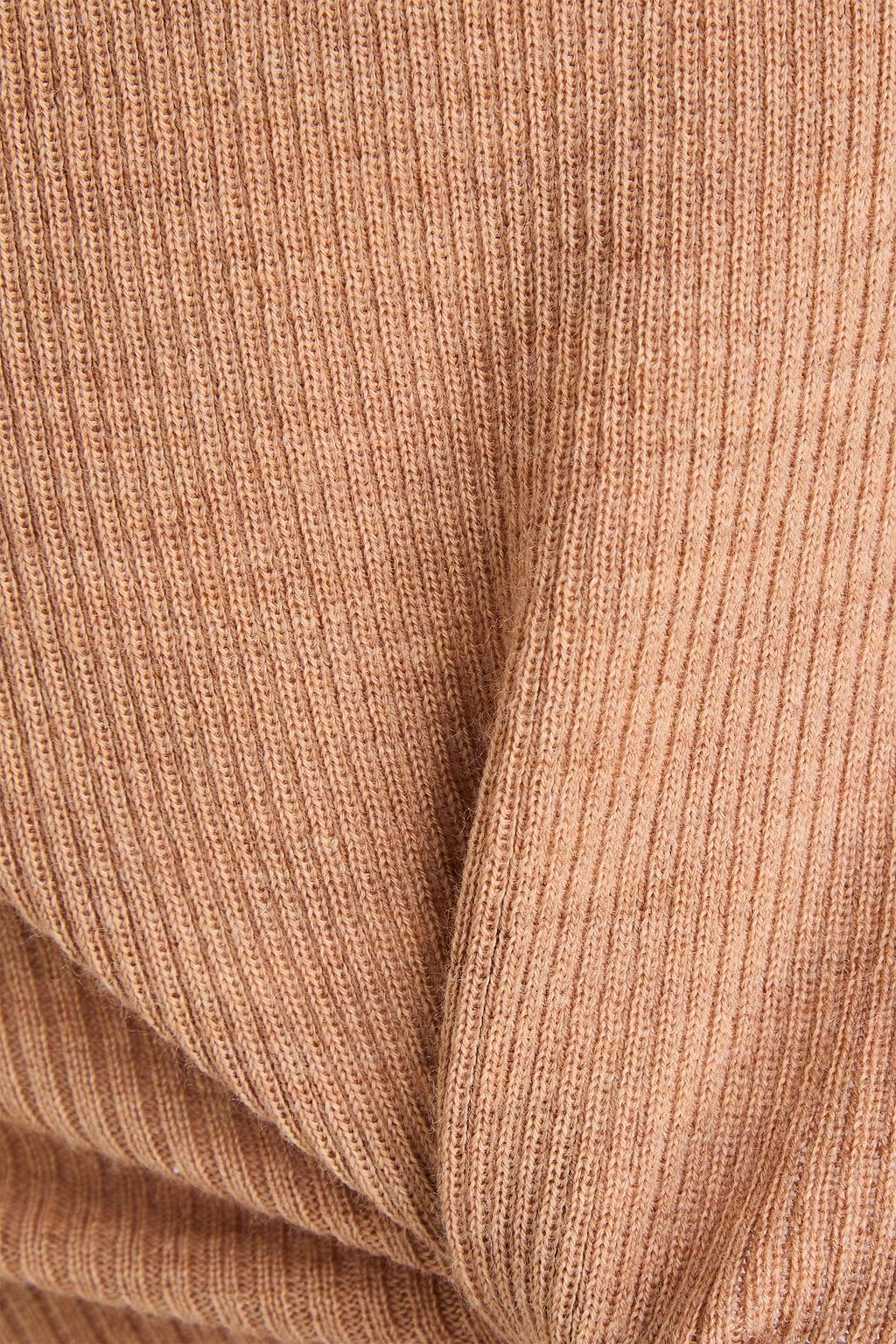 WARDROBE.NYC Ribbed wool turtleneck sweater