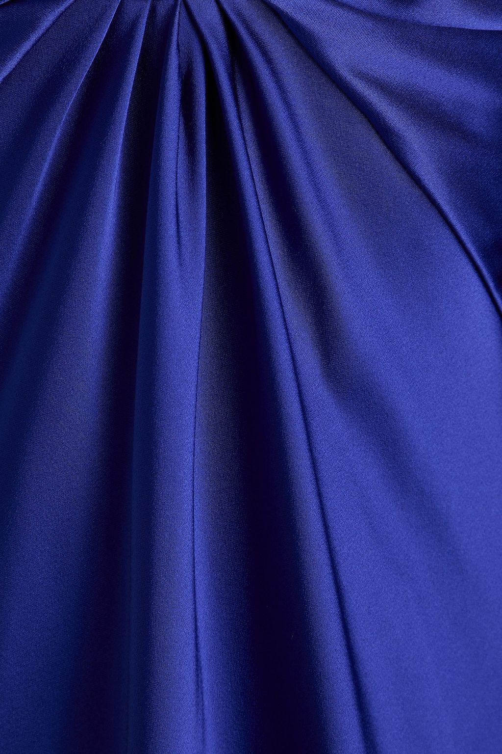 STELLA MCCARTNEY فستان طويل من الساتان مزين بحلقات