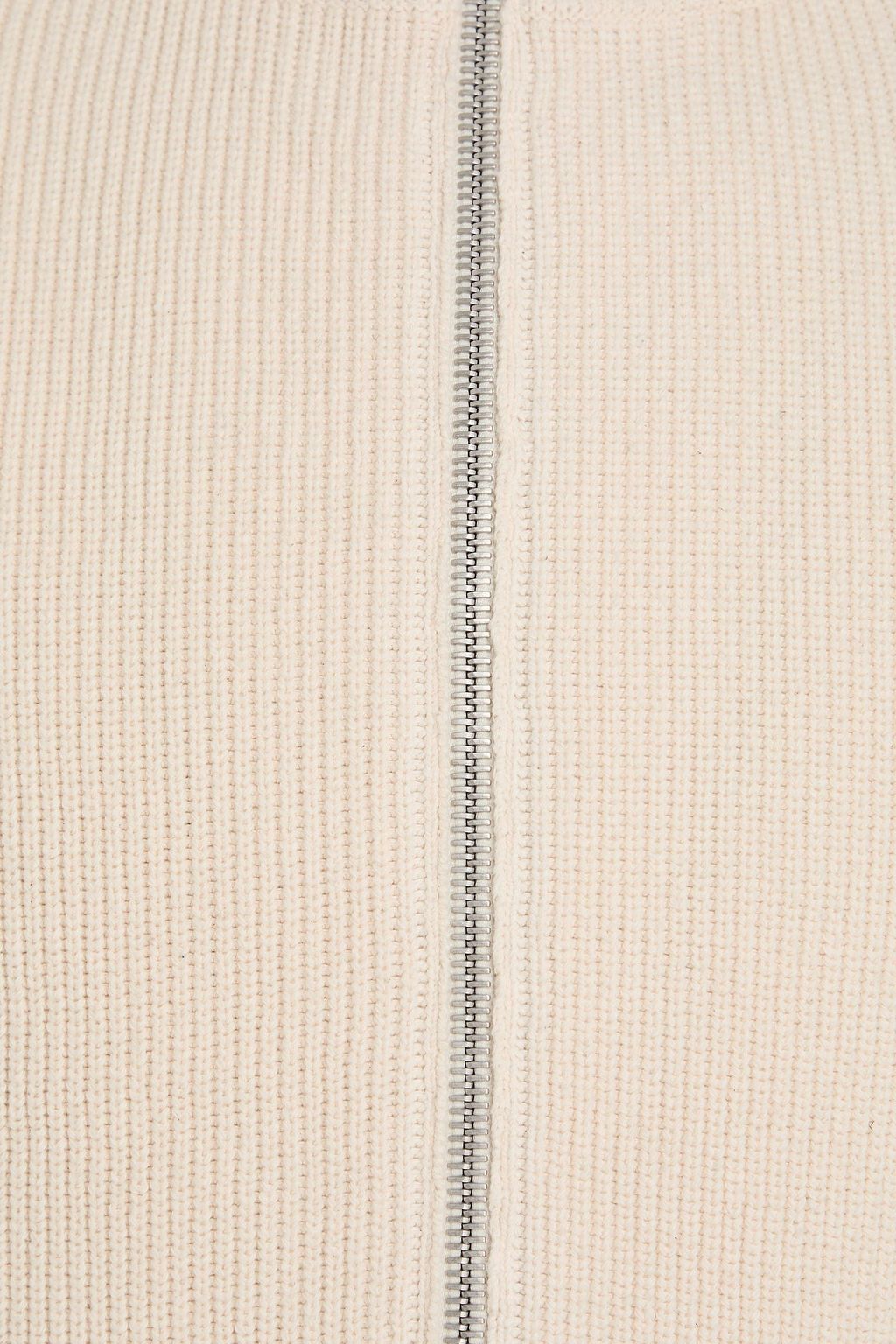 JIL SANDER+ Cardigan aus gerippter Baumwolle