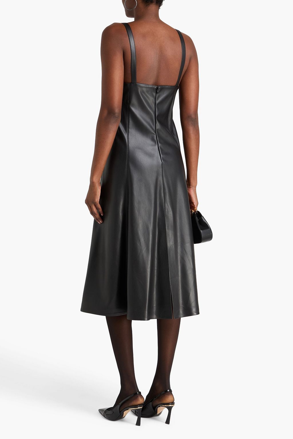 STELLA MCCARTNEY فستان متوسط الطول بكسرات