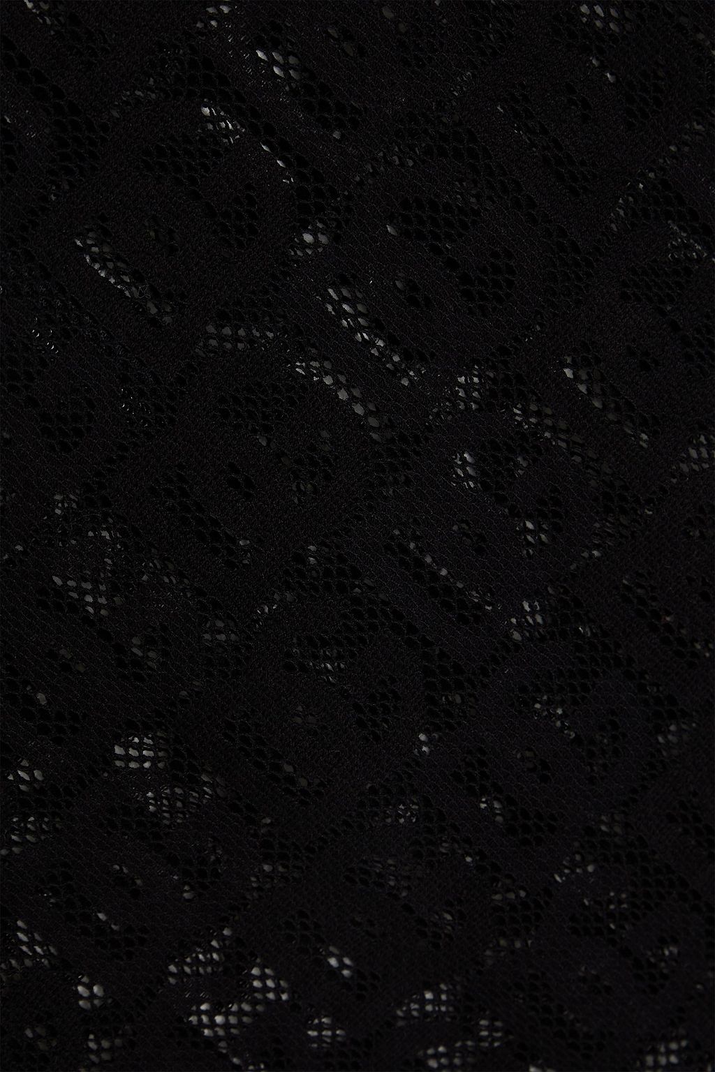 DOLCE&GABBANA Cotton-blend mesh midi pencil skirt