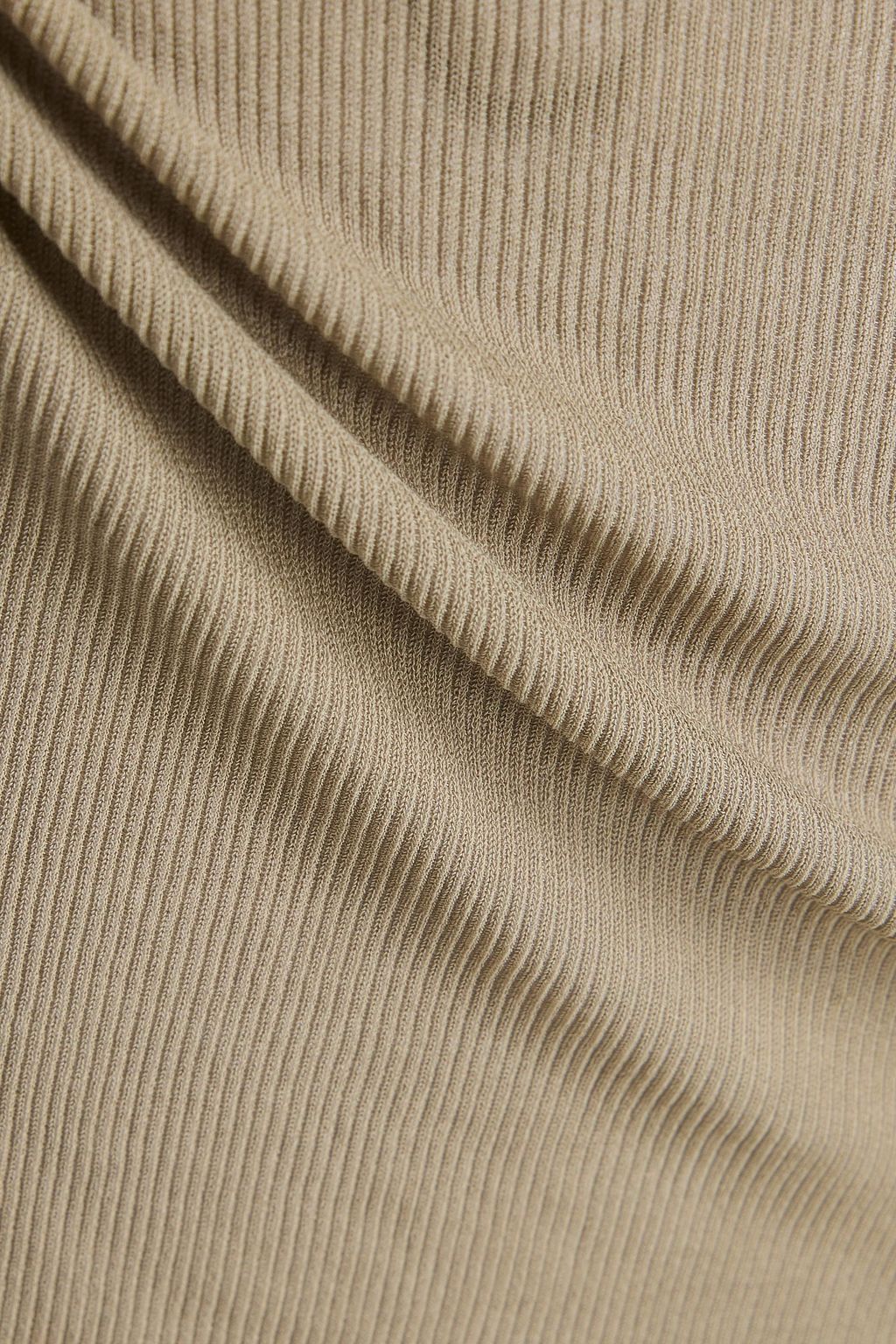 AMI ALEXANDRE MATTIUSSI Ribbed-knit turtleneck sweater