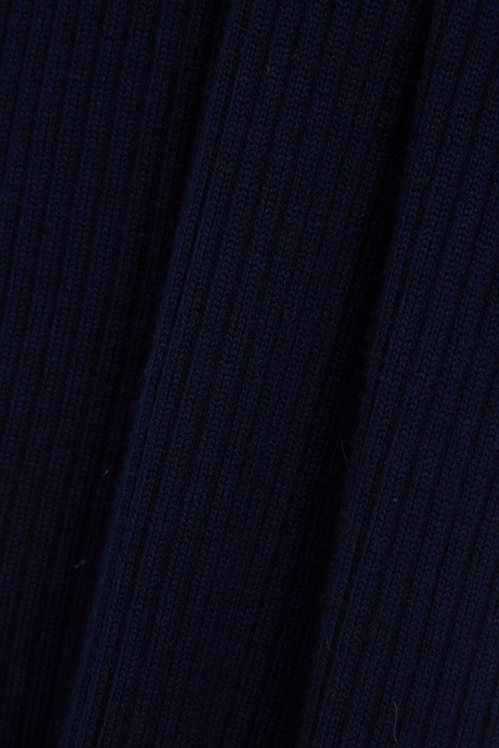 CHLOÉ Ribbed wool and cashmere-blend flared pants