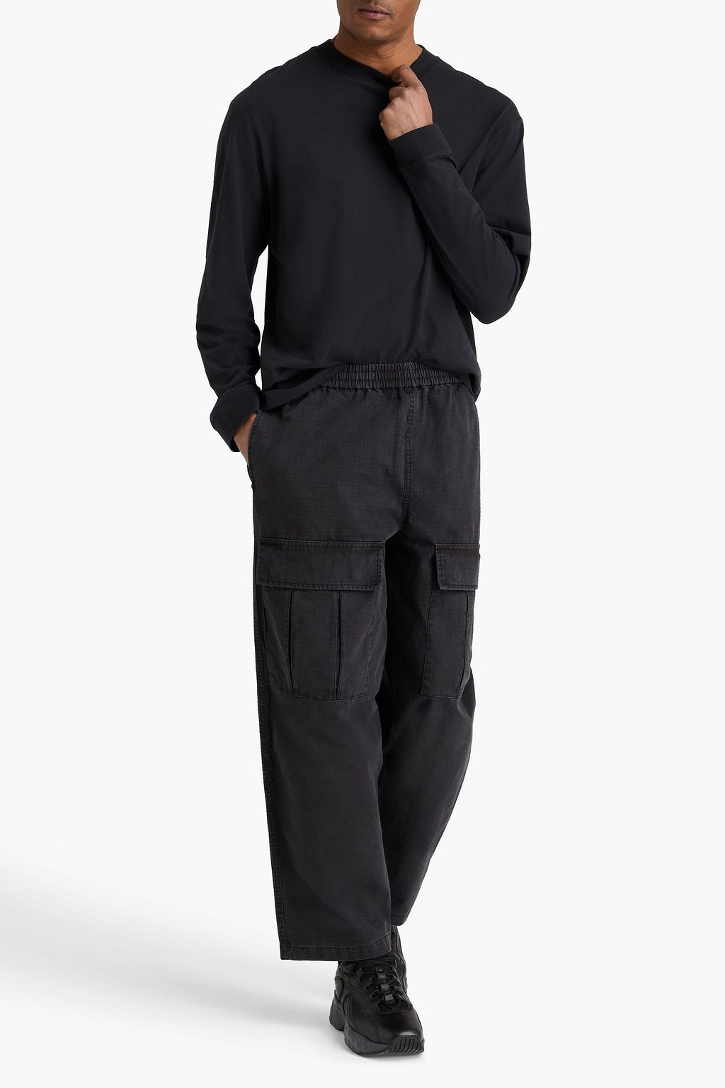 ACNE STUDIOS Cotton-ripstop cargo pants | THE OUTNET