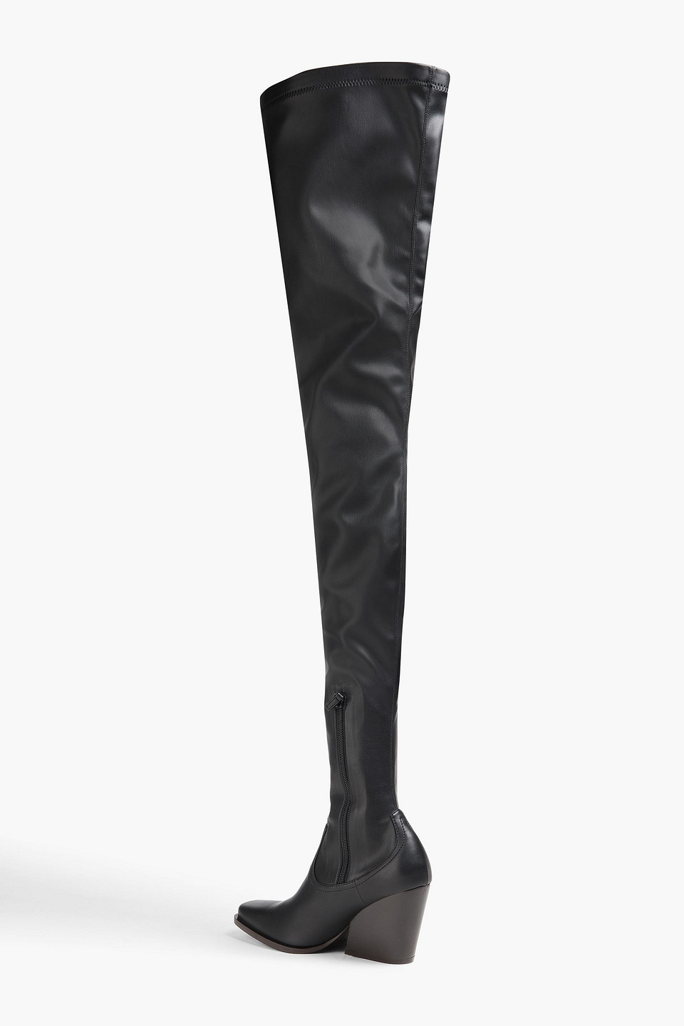  Stella Mccartney - Cowboy Thigh Boots - Black - Eu 35 