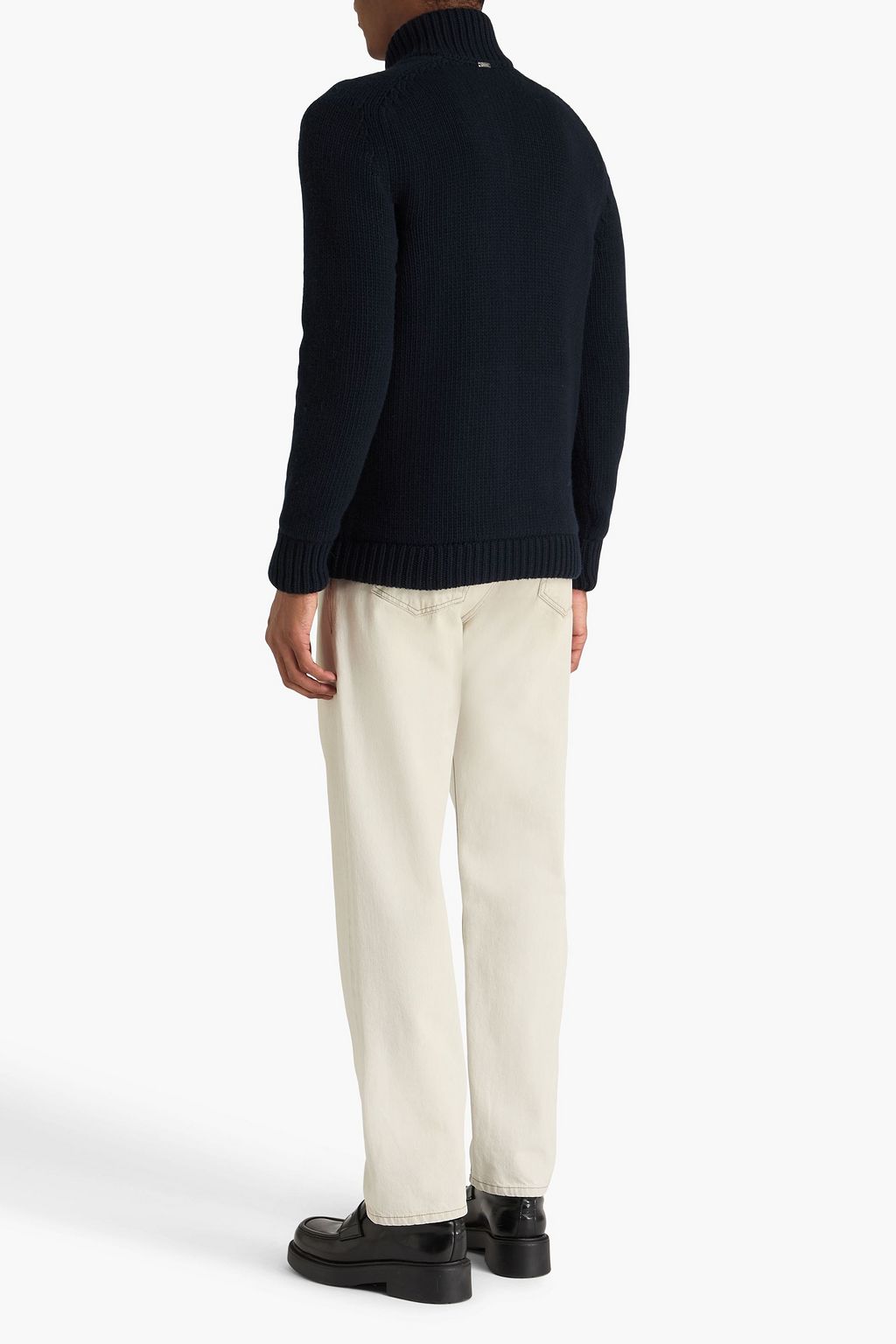 HERNO ウール カーディガン