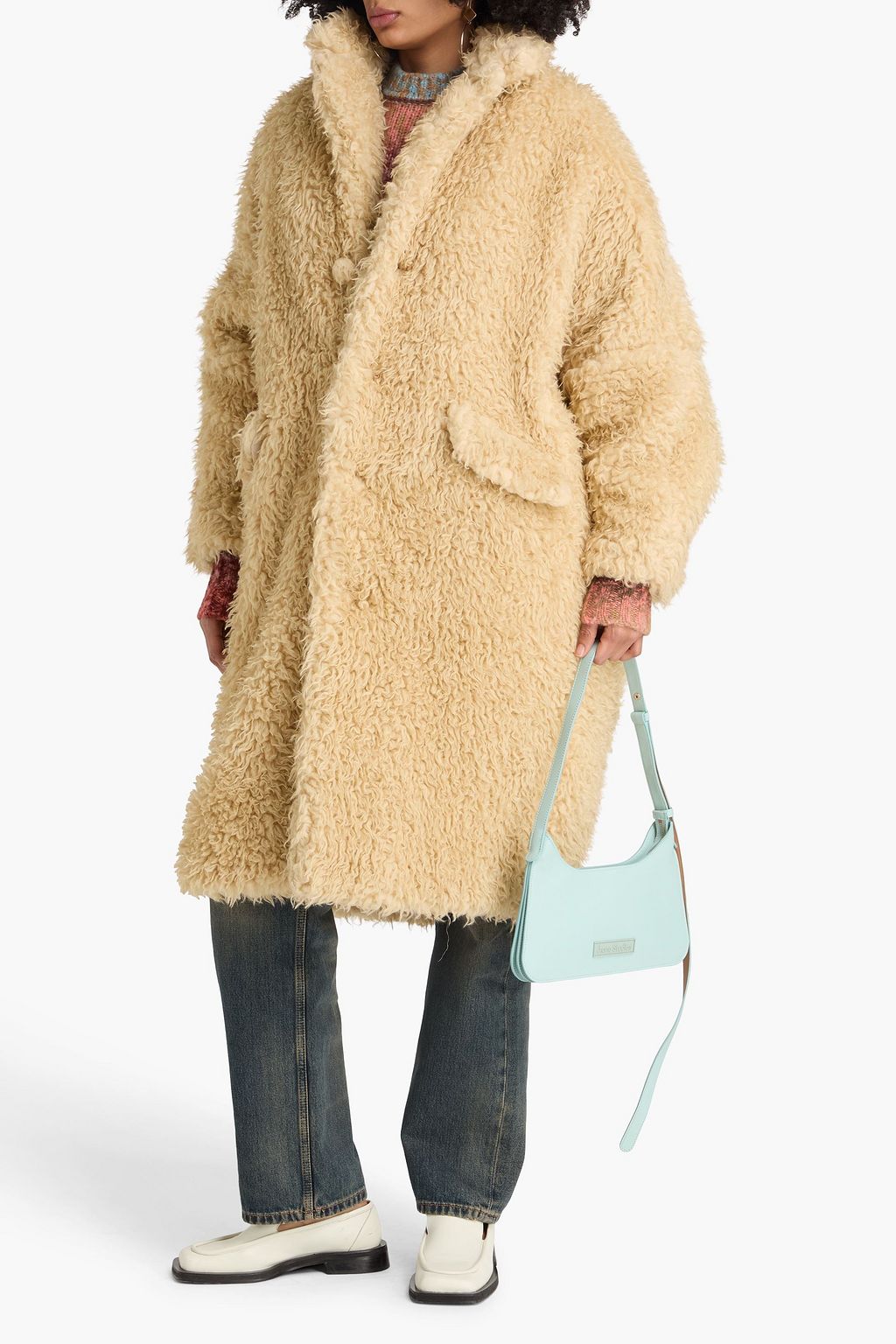 MM6 MAISON MARGIELA Teddy fleece coat