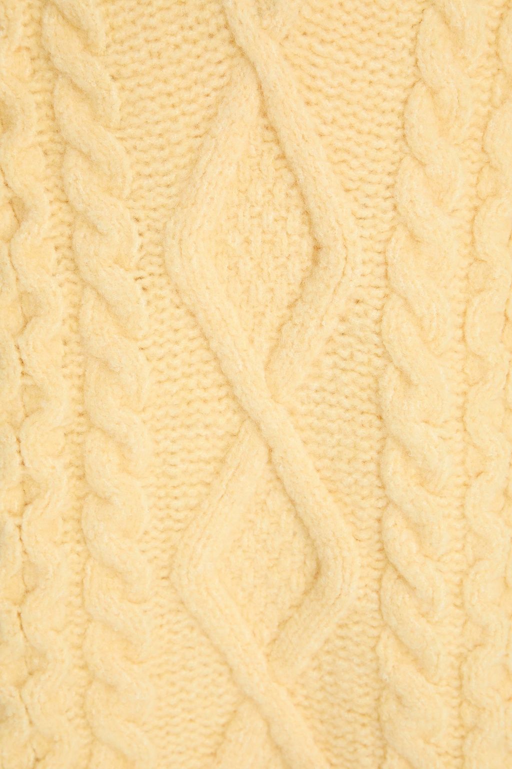 NANUSHKA Doan cable-knit wool-blend vest