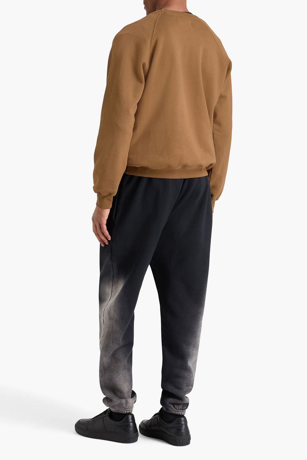 LES TIEN Cotton-fleece sweatshirt