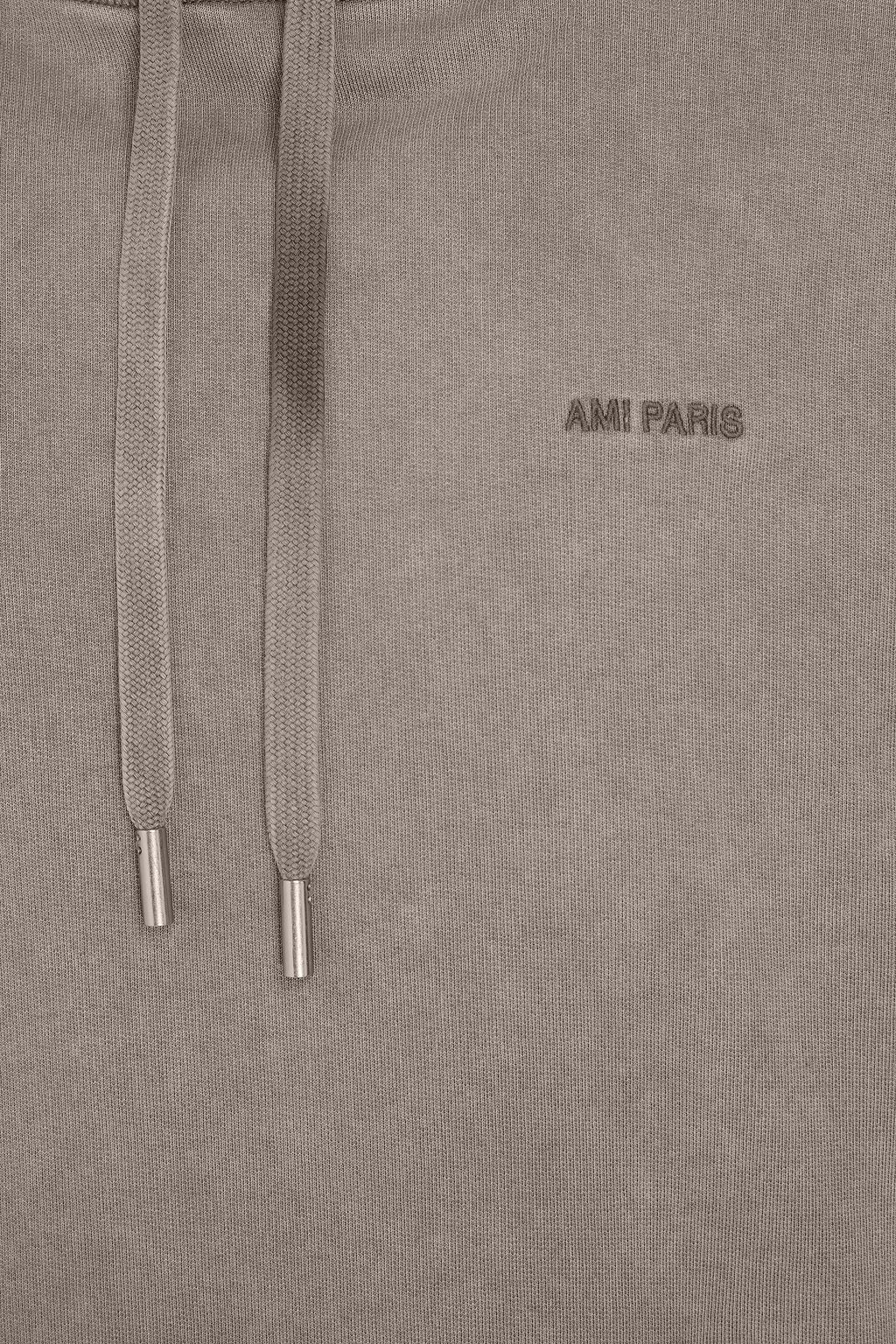 AMI ALEXANDRE MATTIUSSI French cotton-terry hoodie