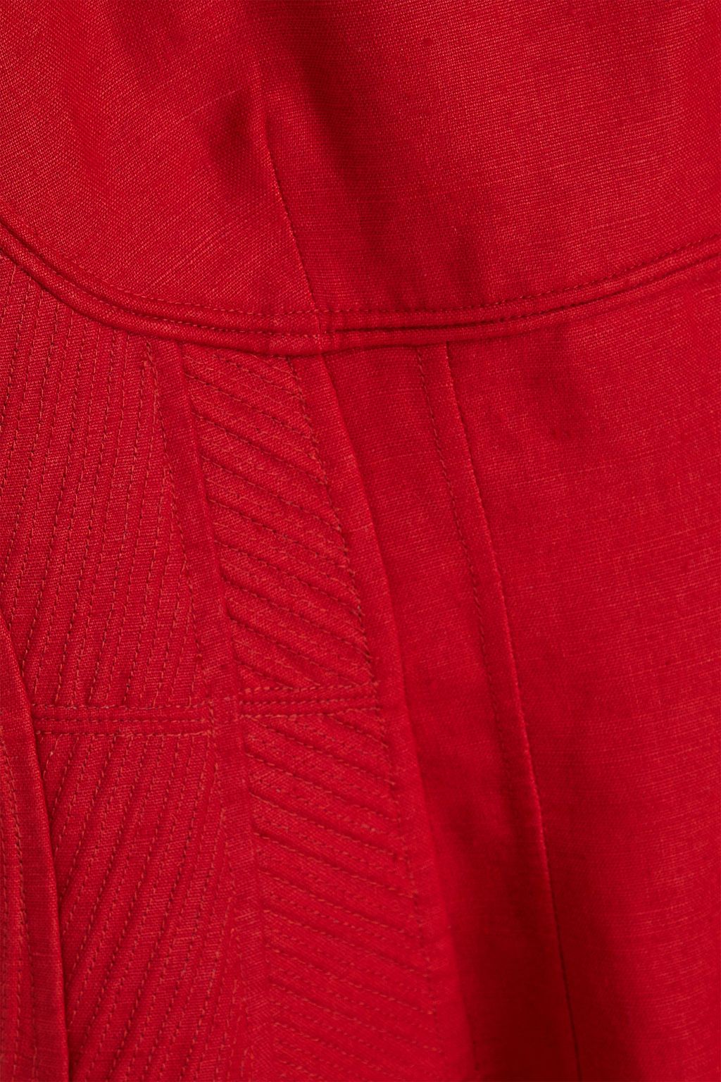 CHLOÉ Linen midi dress