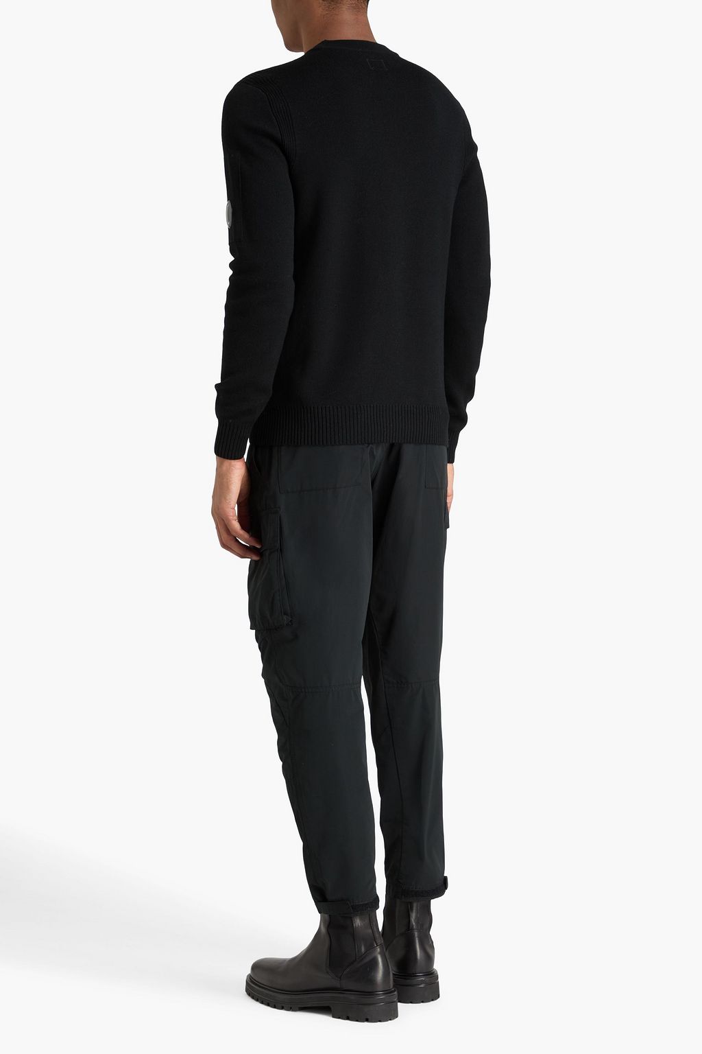 C.P. COMPANY Embellished wool-blend sweater