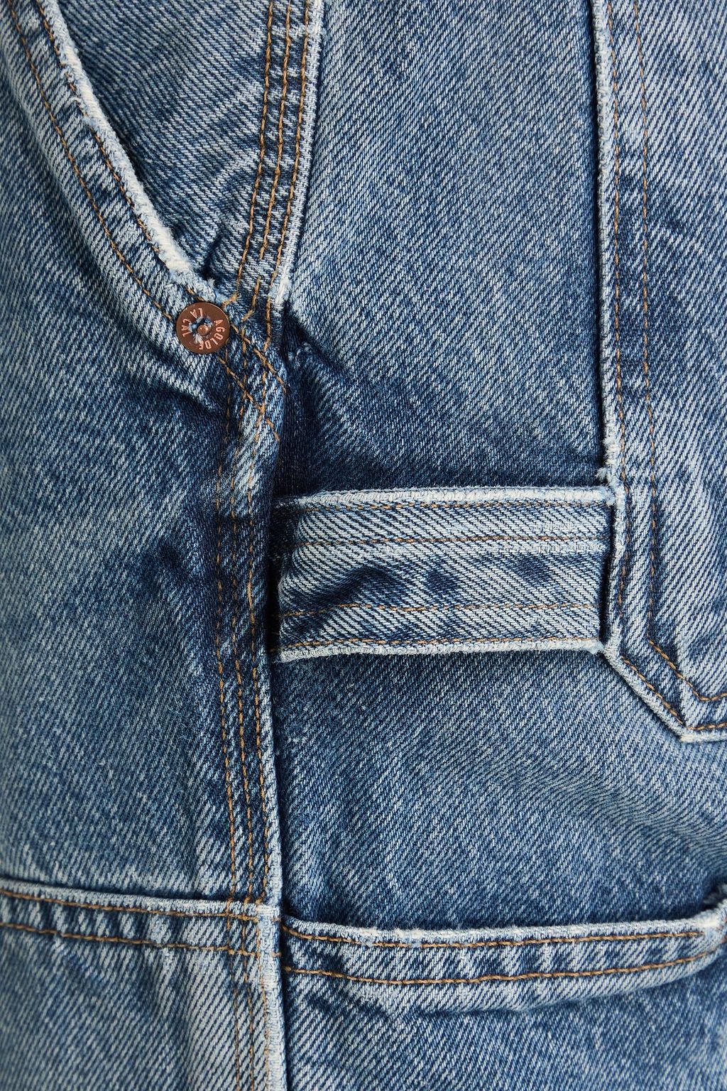 AGOLDE High-rise straight-leg jeans