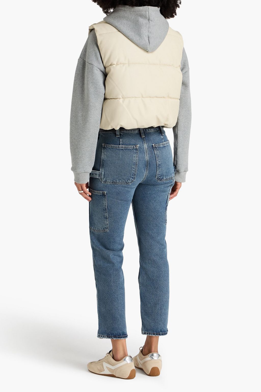 AGOLDE High-rise straight-leg jeans