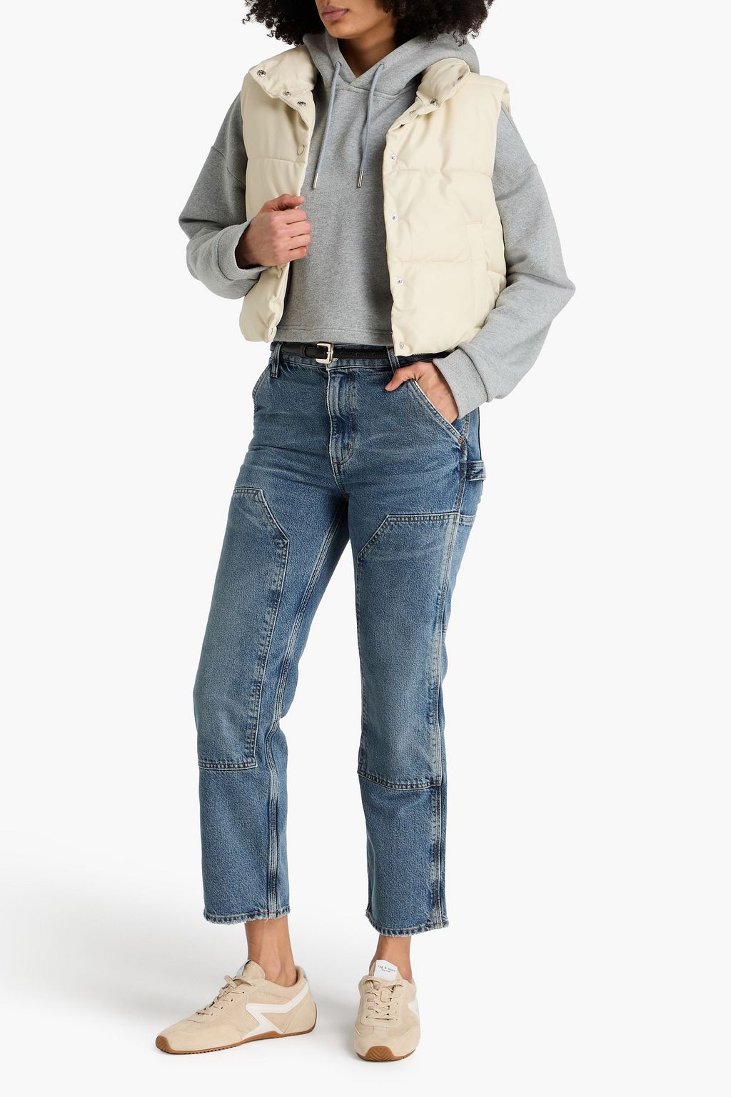 AGOLDE High-rise straight-leg jeans