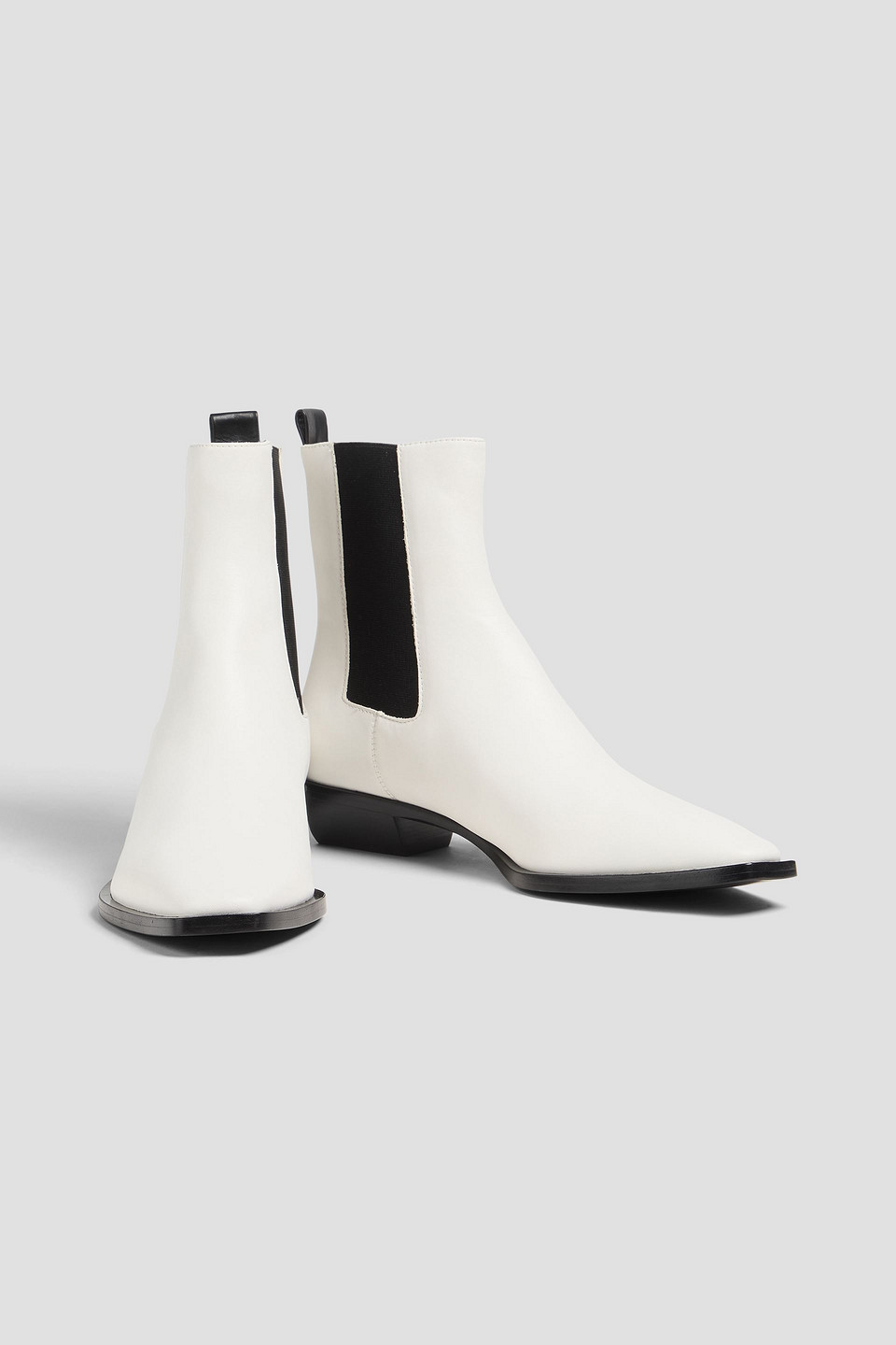  Simkhai - Chelsea-boots „lennon“ Aus Leder - Weiß - Eu 35 