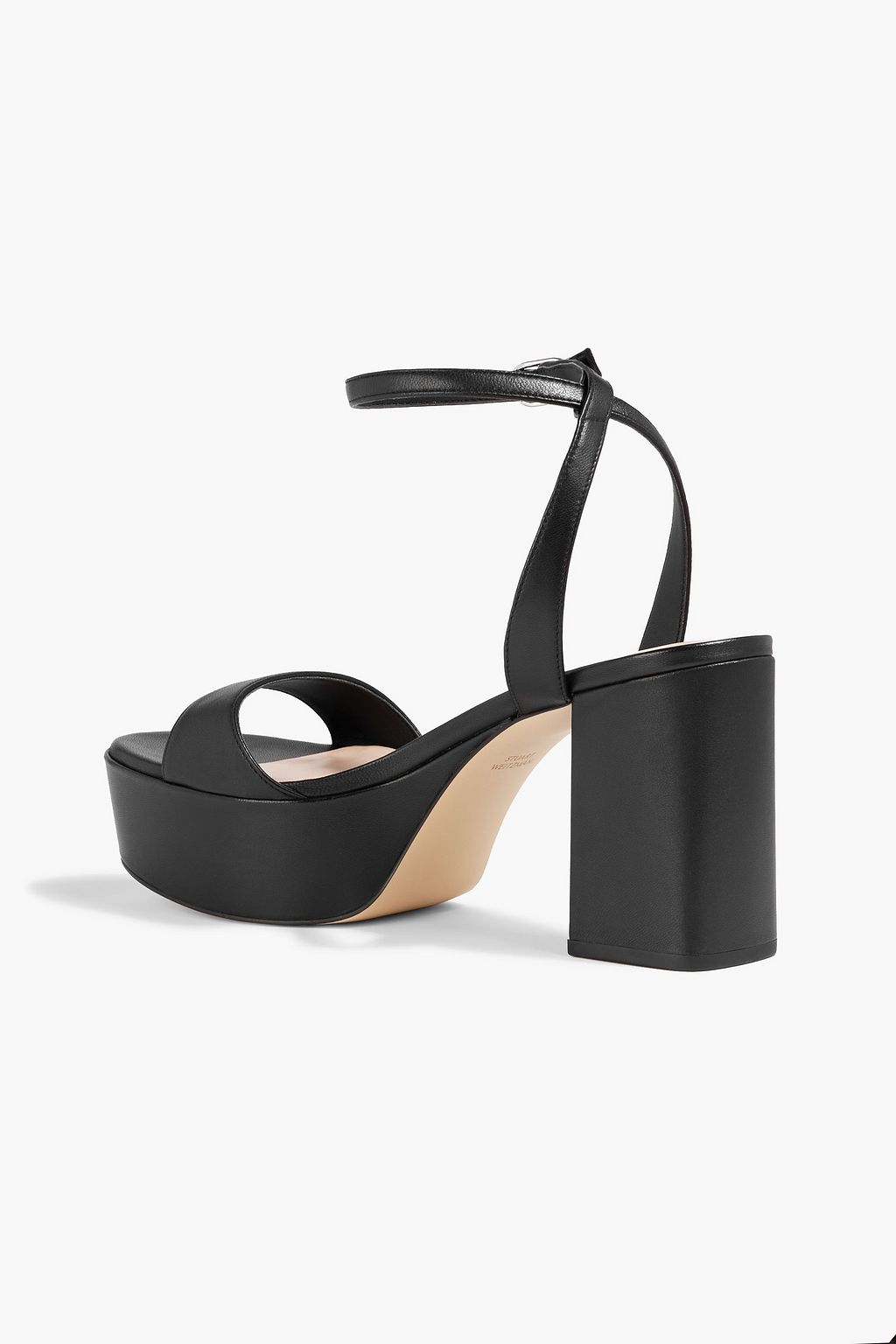STUART WEITZMAN Gala leather platform sandals