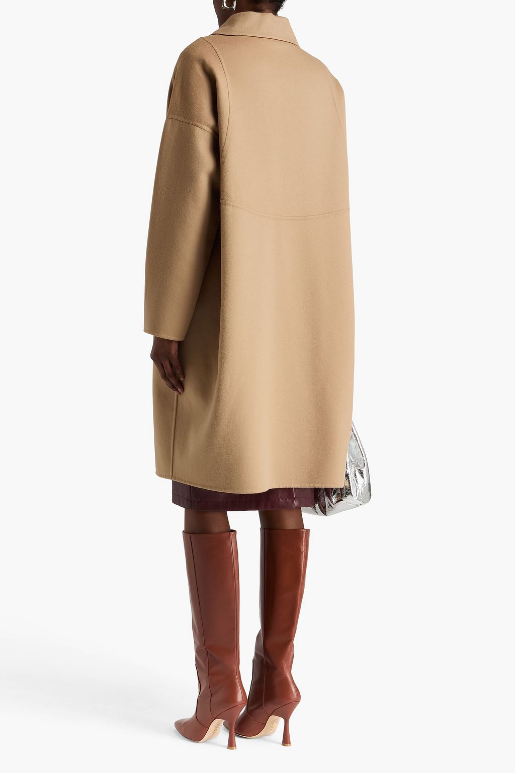 STELLA MCCARTNEY Wool-felt coat