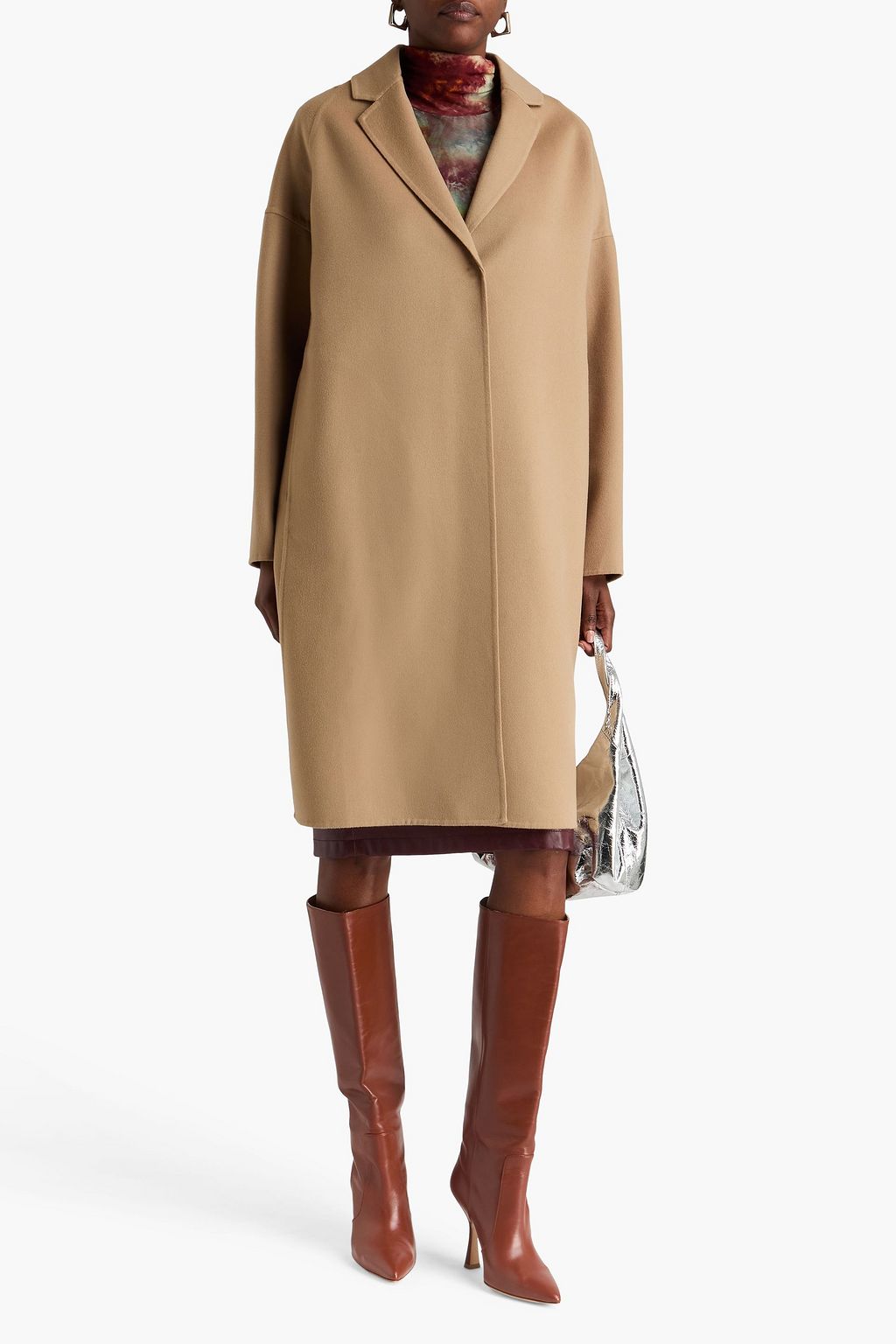 STELLA MCCARTNEY Wool-felt coat
