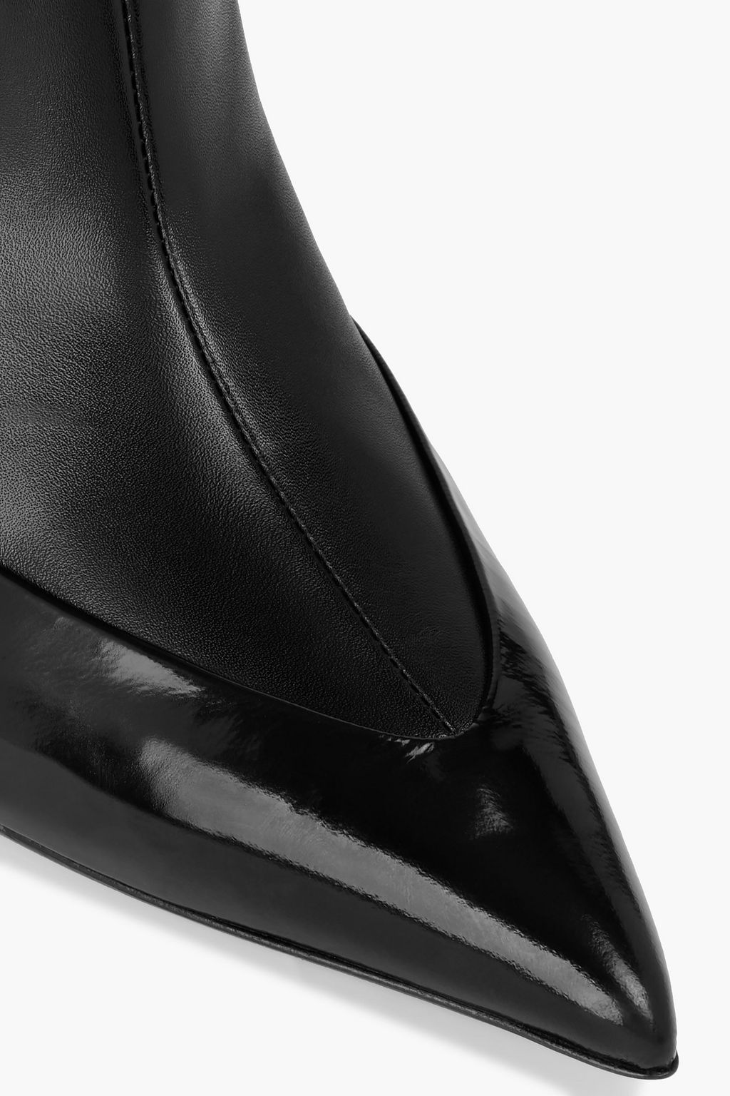 GIVENCHY Raven 80 smooth and glossed-leather knee boots