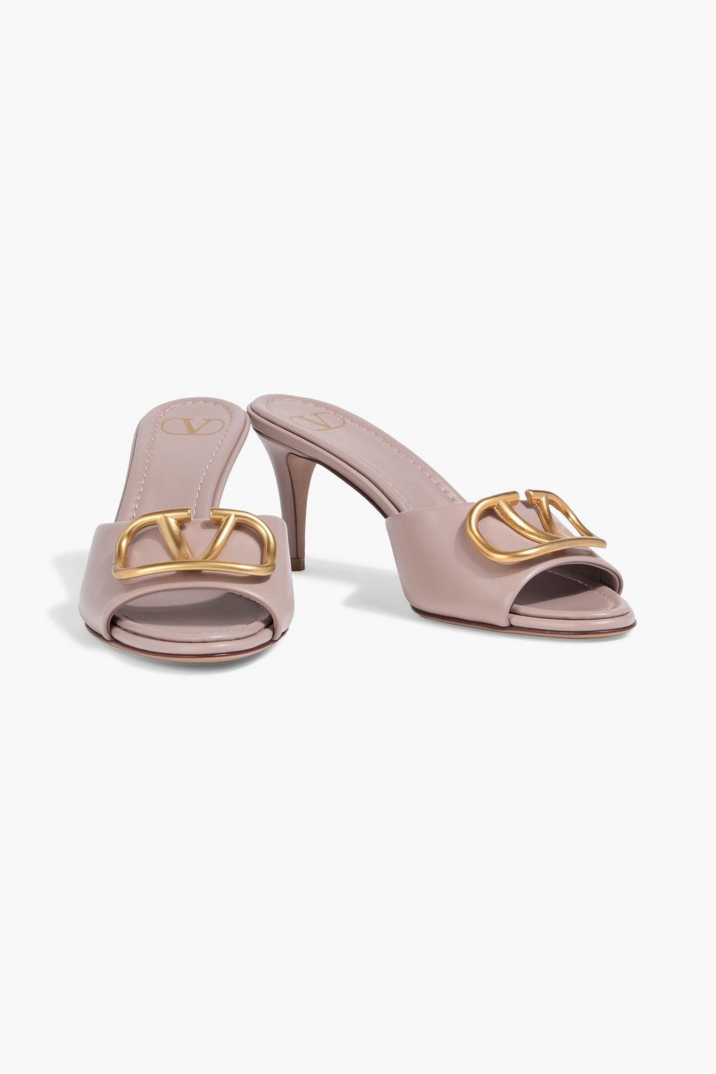 VALENTINO GARAVANI VLOGO leather mules