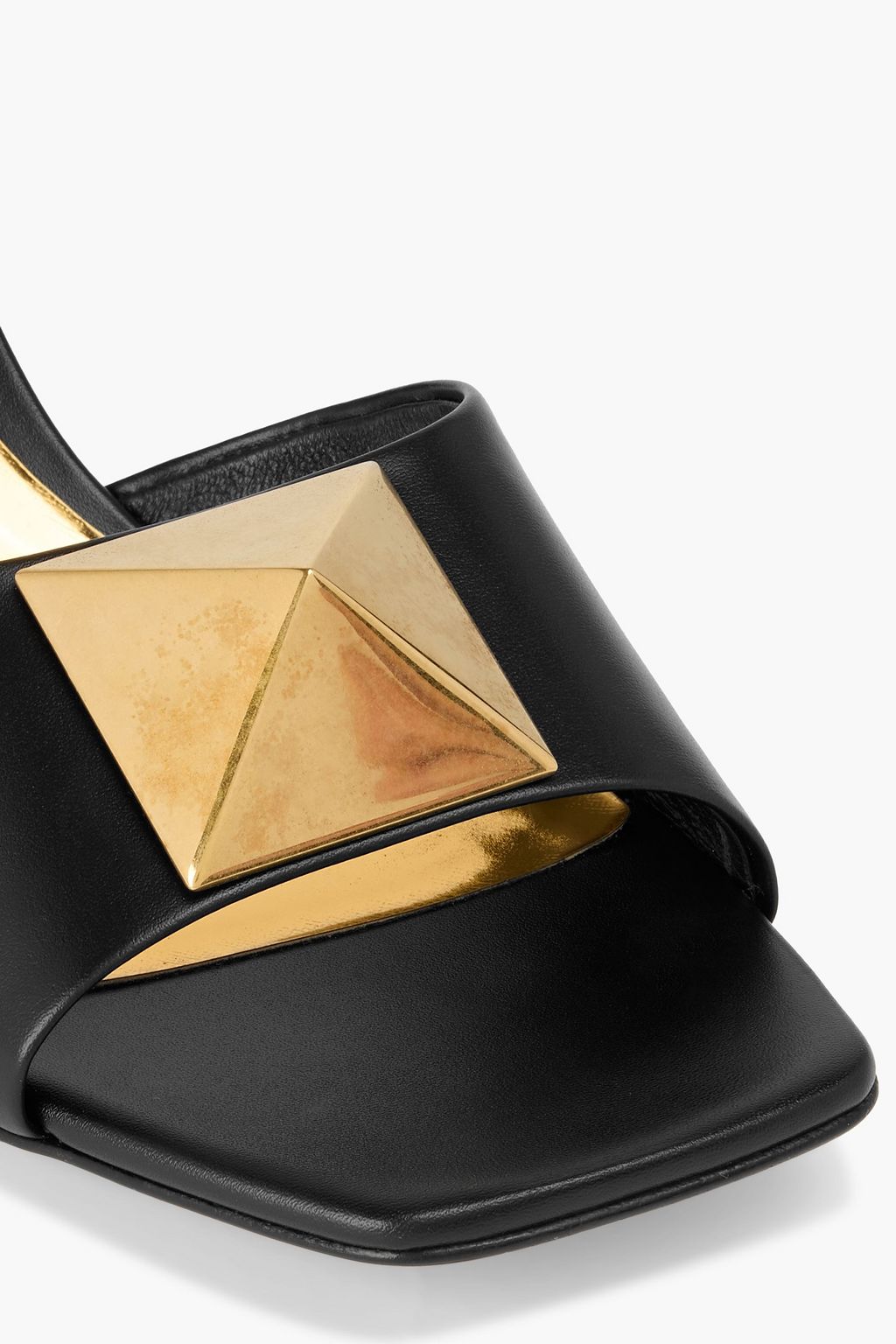 VALENTINO GARAVANI One Stud leather mules