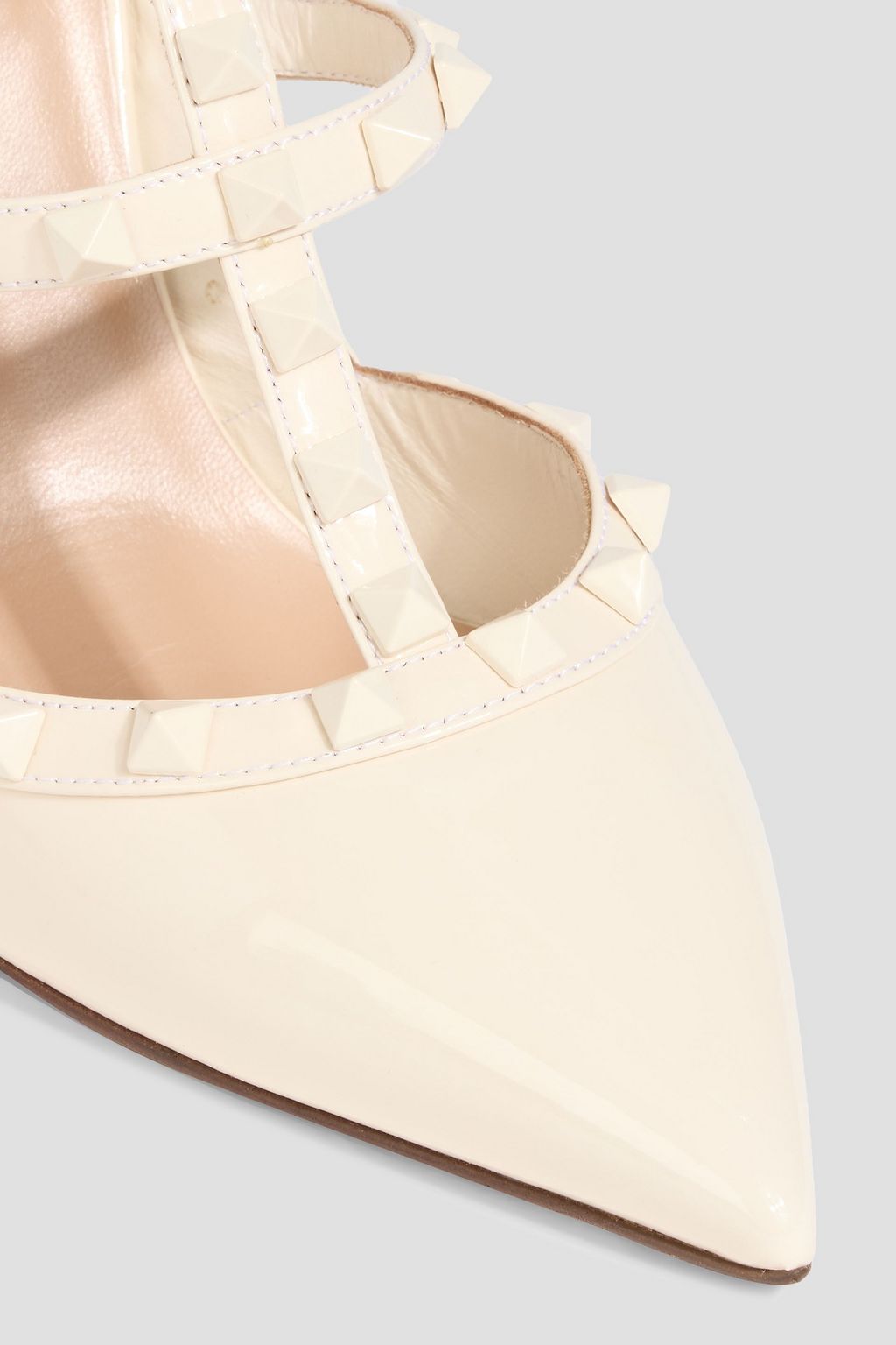 VALENTINO GARAVANI Rockstud patent-leather pumps