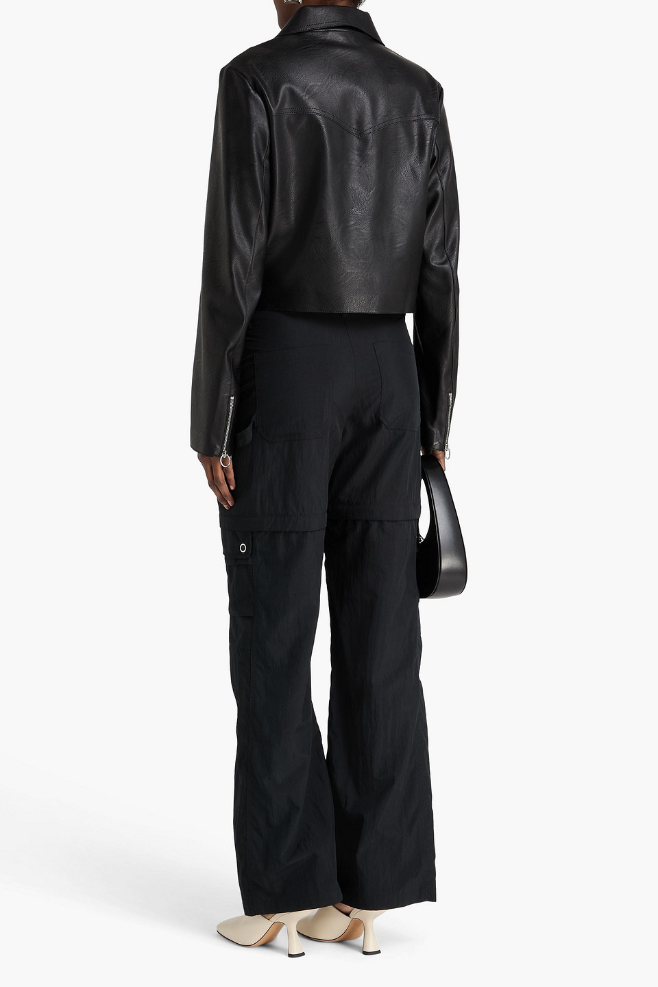  Stella Mccartney - Jacke Mit Reißverschlussdetails - Schwarz - It 48 