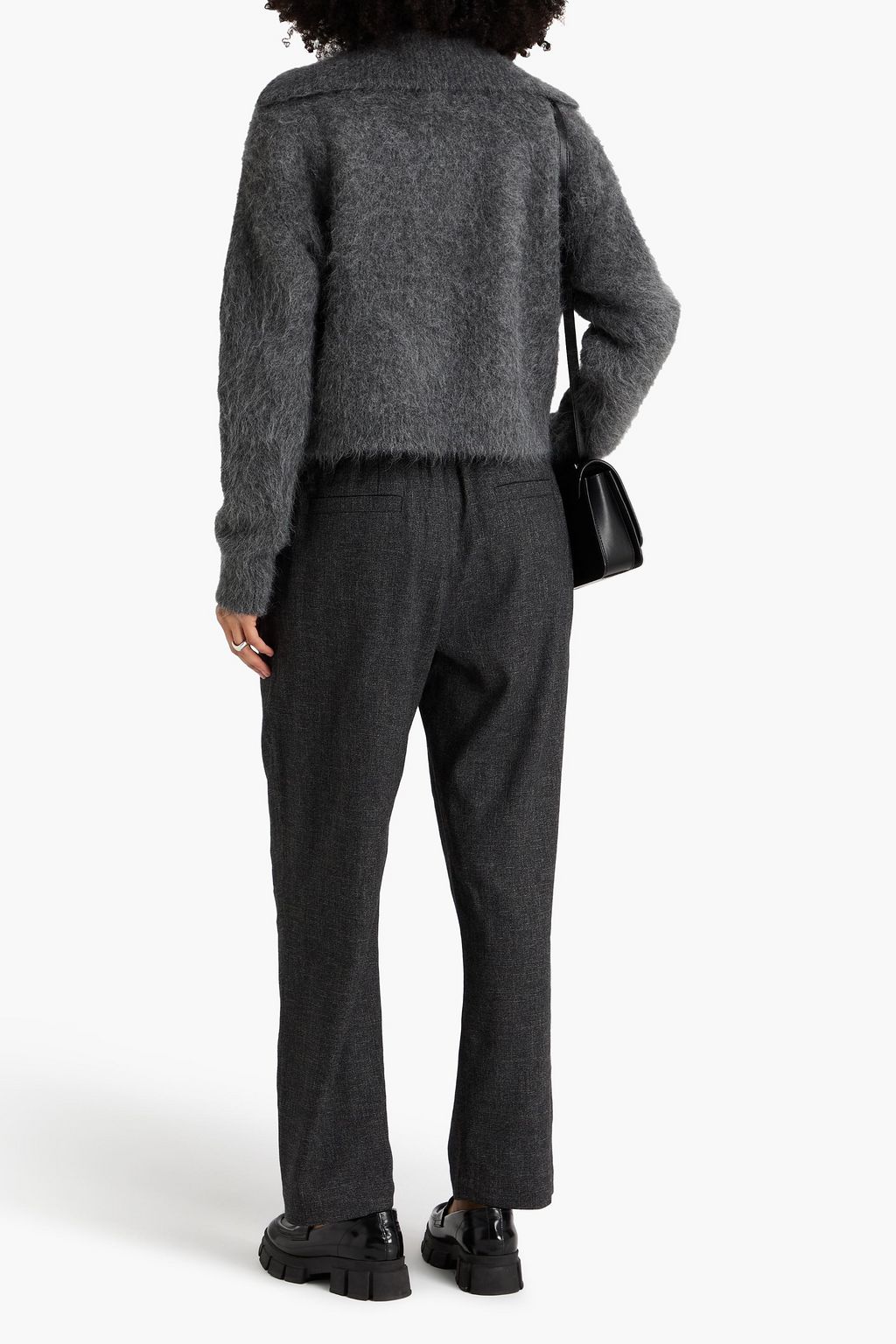BRUNELLO CUCINELLI Pleated woven straight-leg pants