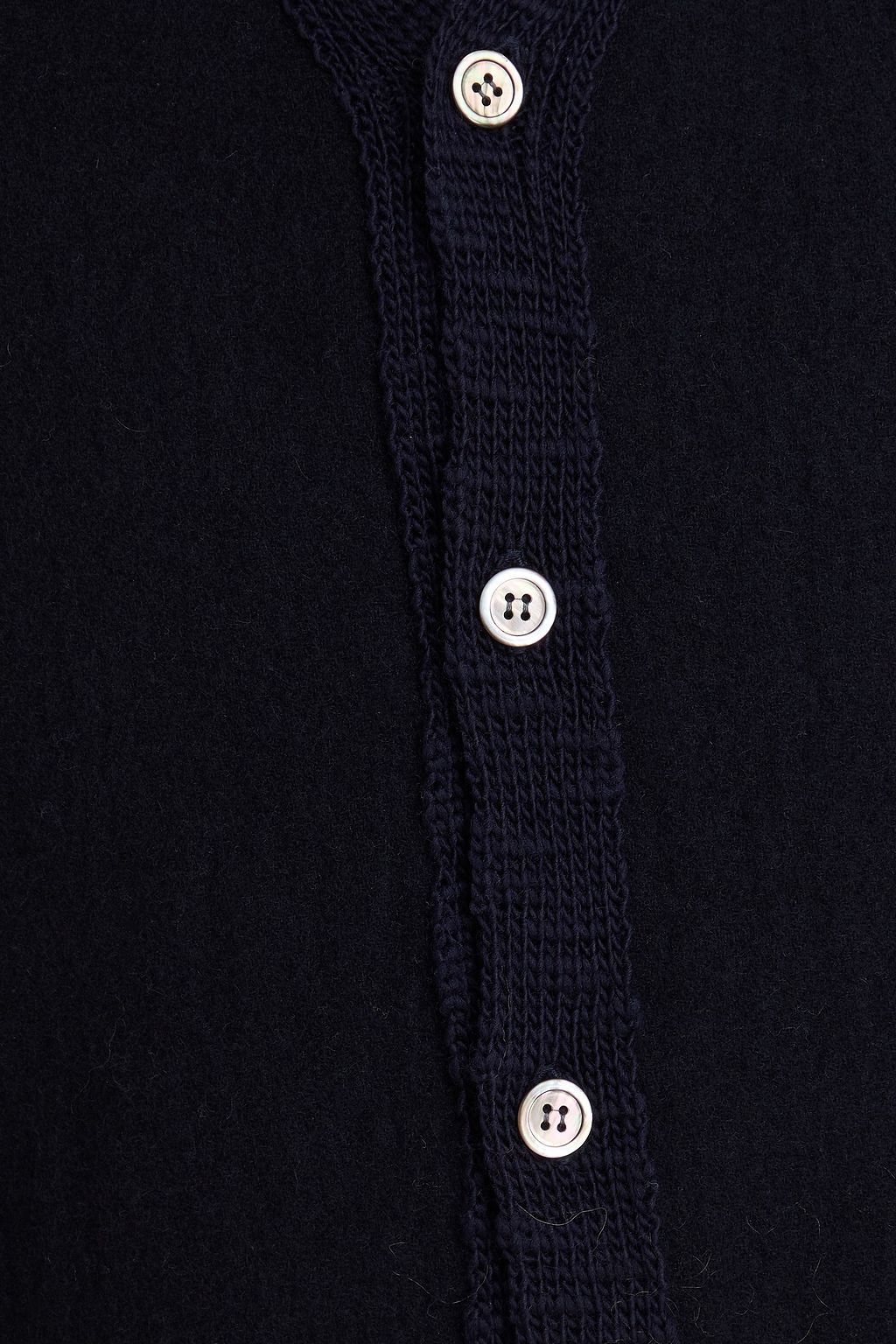 COMME DES GARÇONS HOMME DEUX Brushed wool cardigan