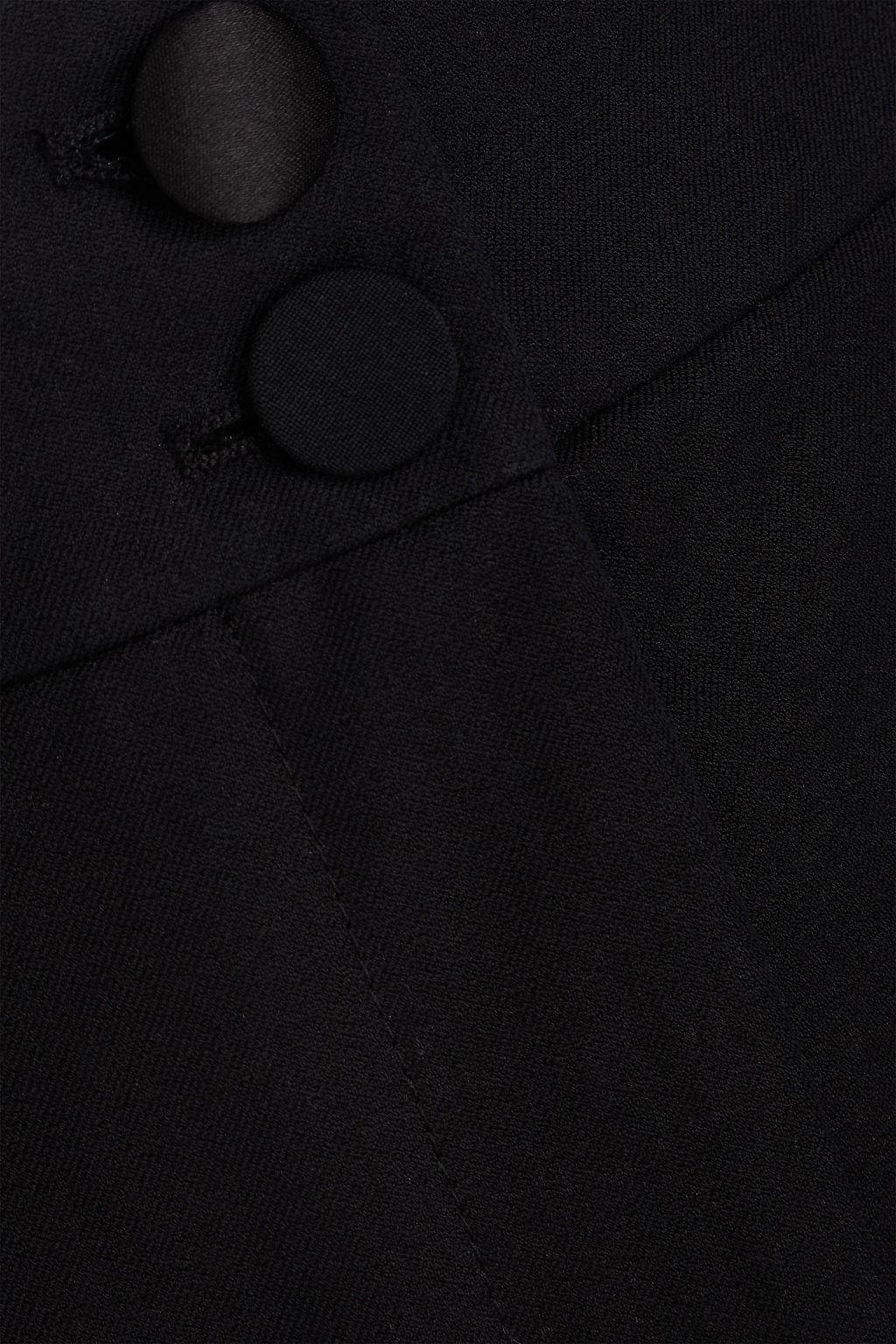 DOLCE&GABBANA Cotton-blend twill tapered pants