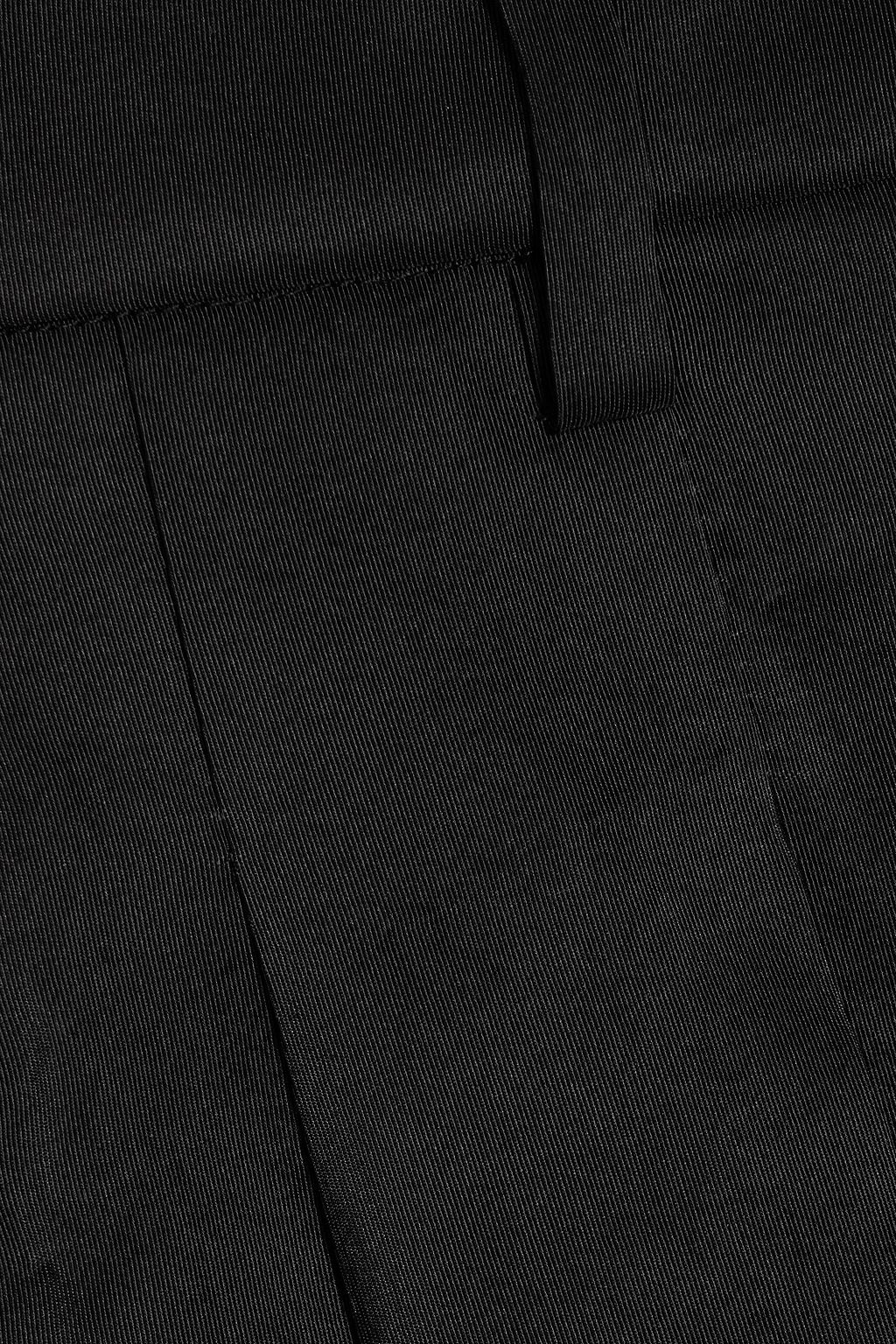 VALENTINO GARAVANI Silk-faille tapered pants