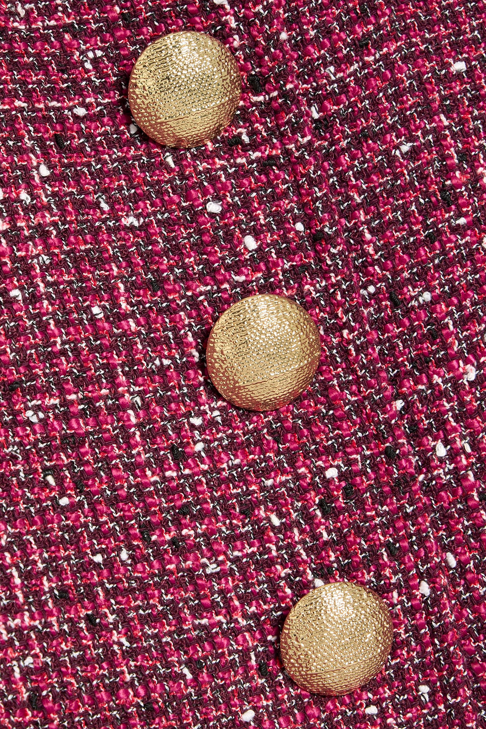 Derek Lam 10 Crosby Juliette Cropped Tweed Jacket In Purple