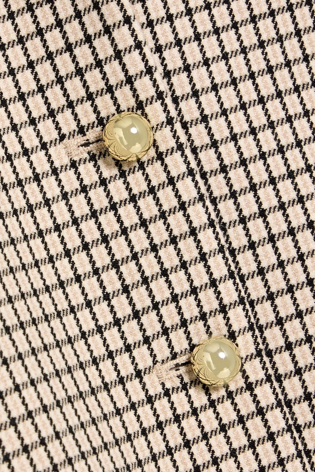 DEREK LAM 10 CROSBY Grace cropped checked tweed top