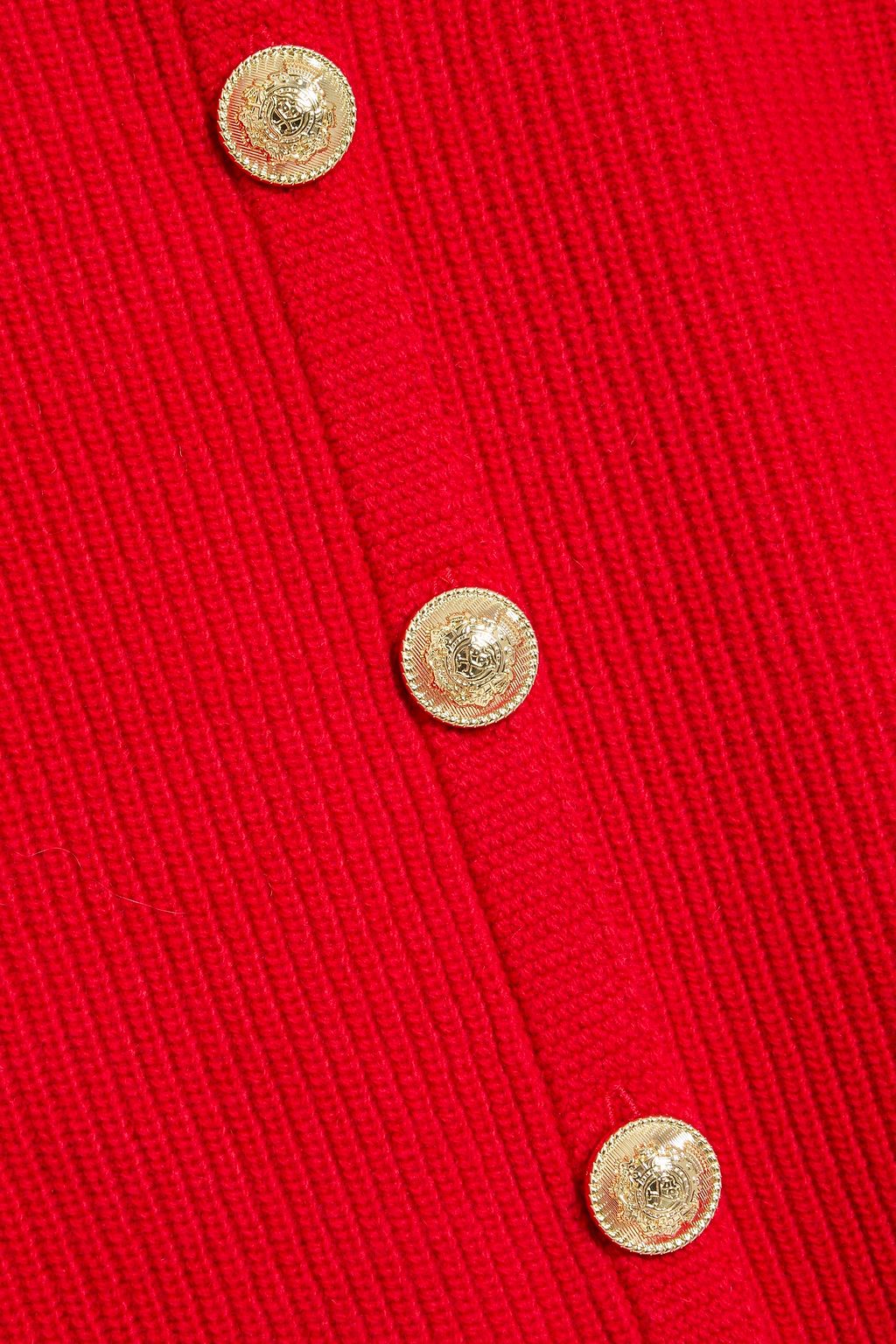 DEREK LAM 10 CROSBY Nebula ribbed wool-blend cardigan