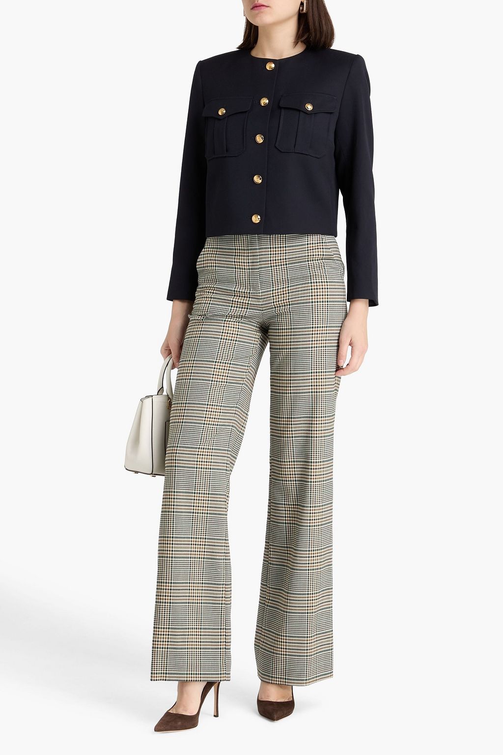 NILI LOTAN Jacke „Maurine“ aus Woll-Twill