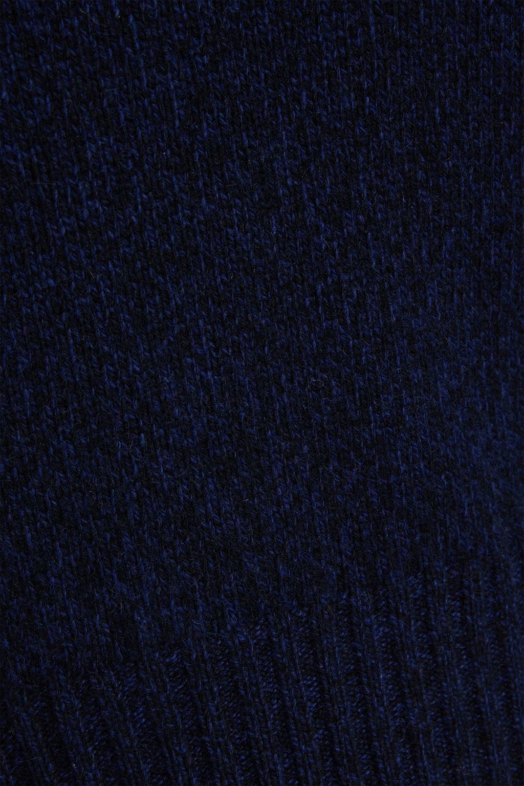 AMI ALEXANDRE MATTIUSSI Cashmere and wool-blend turtleneck sweater