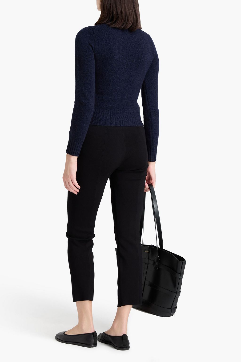 AMI ALEXANDRE MATTIUSSI Cashmere and wool-blend sweater