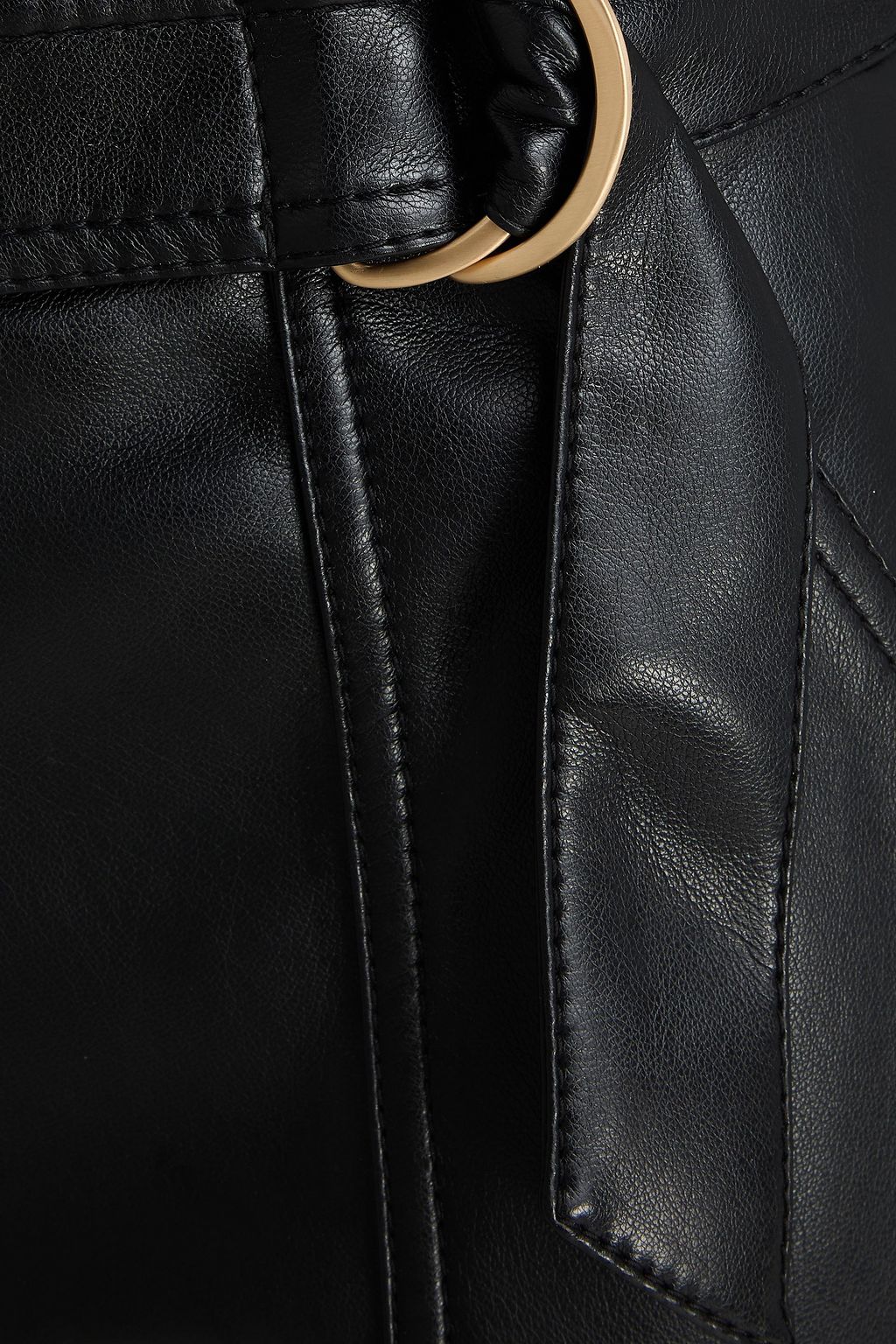 SIMKHAI 벨티드 스트레이트 레그 팬츠