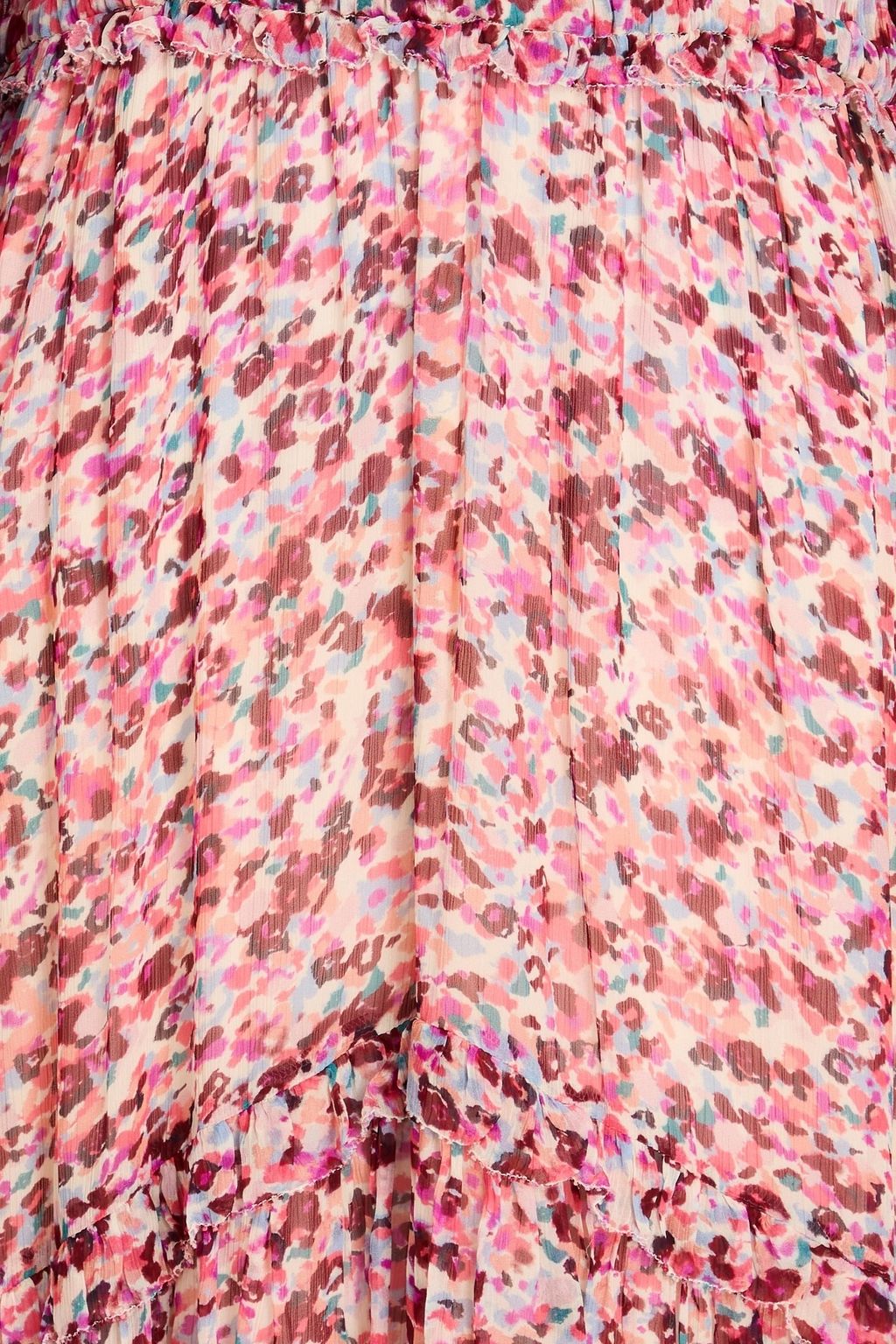 MARANT ÉTOILE Fratela printed chiffon midi dress