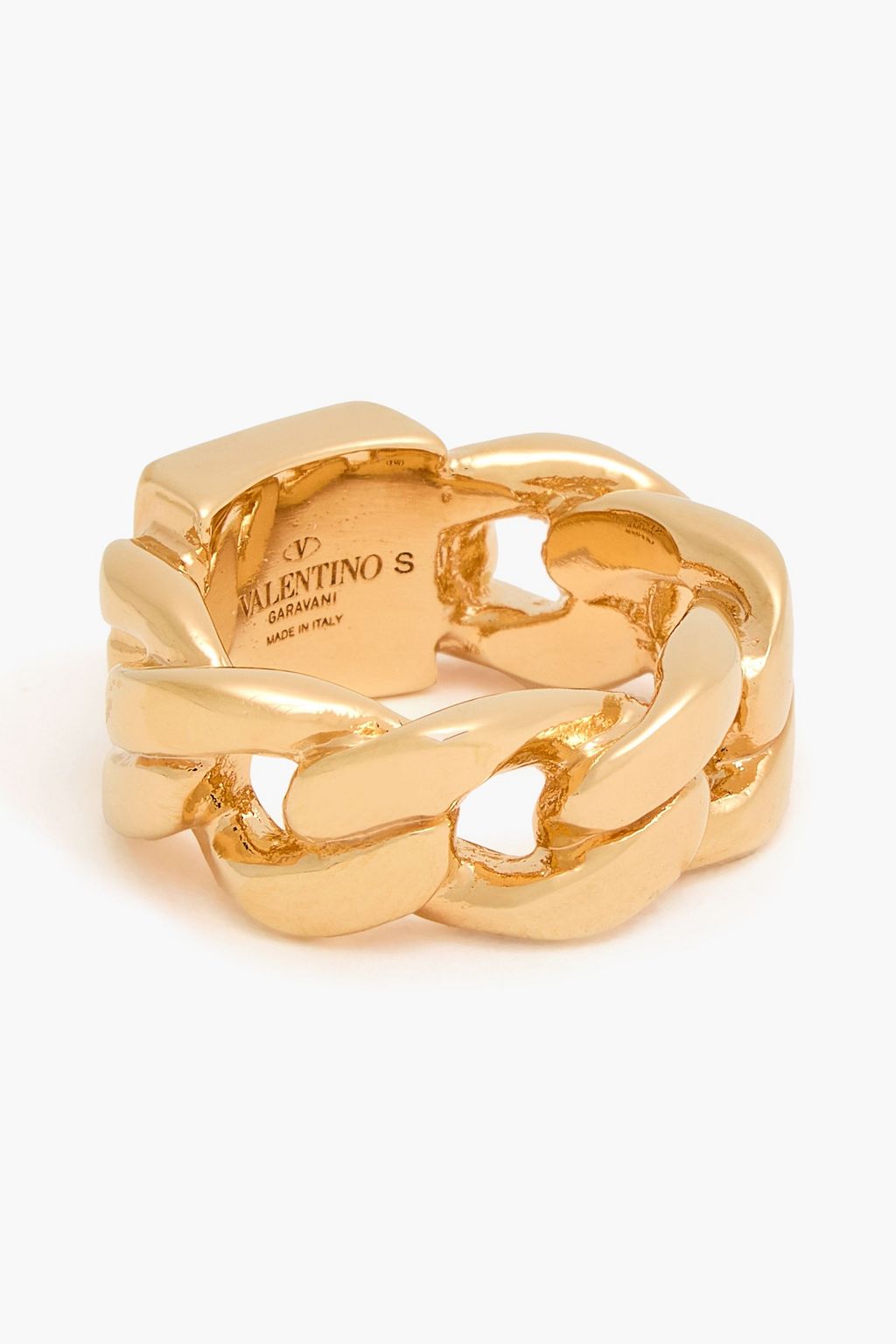 VALENTINO GARAVANI Rockstud gold-tone ring