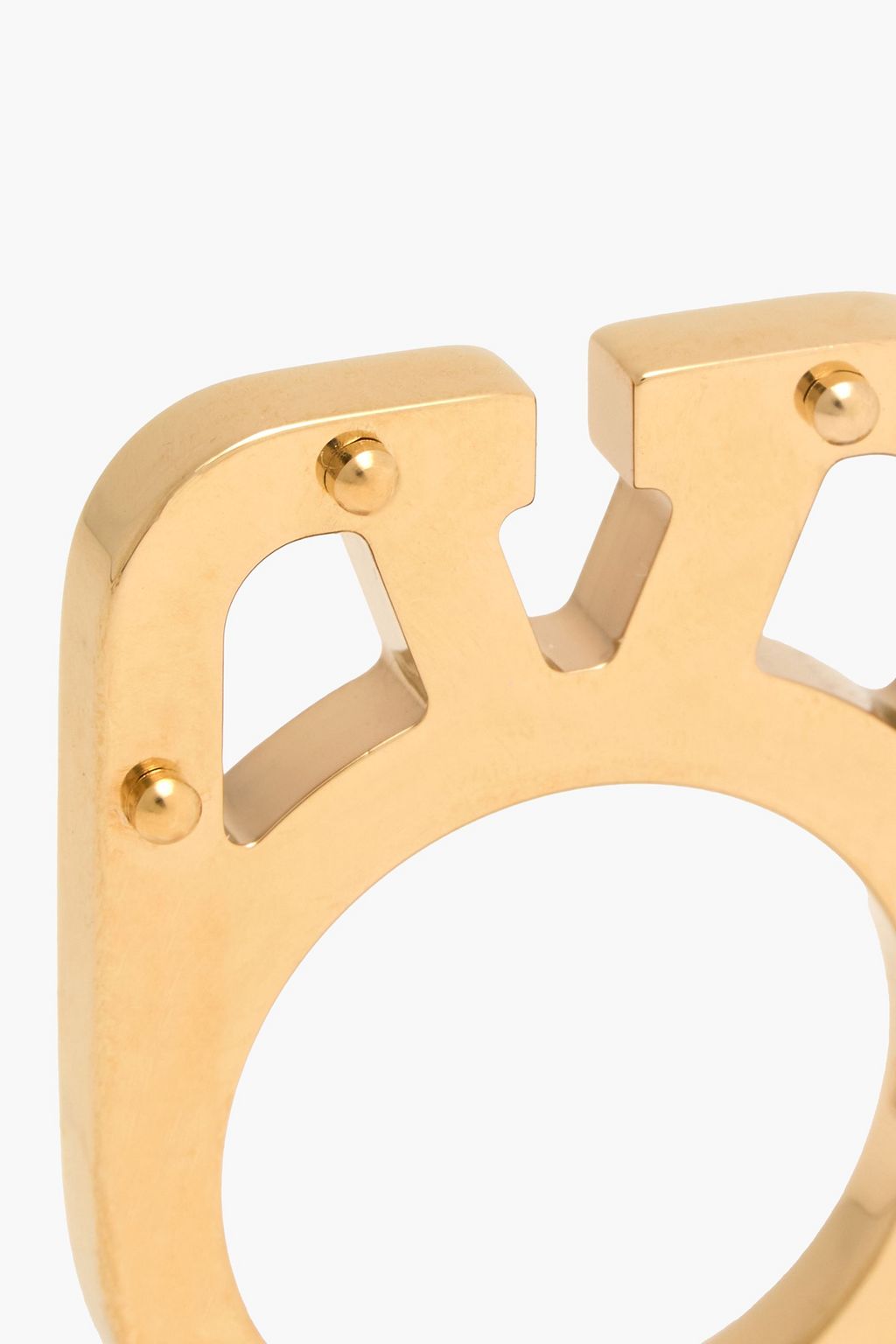 VALENTINO GARAVANI VLOGO Signature gold-tone ring