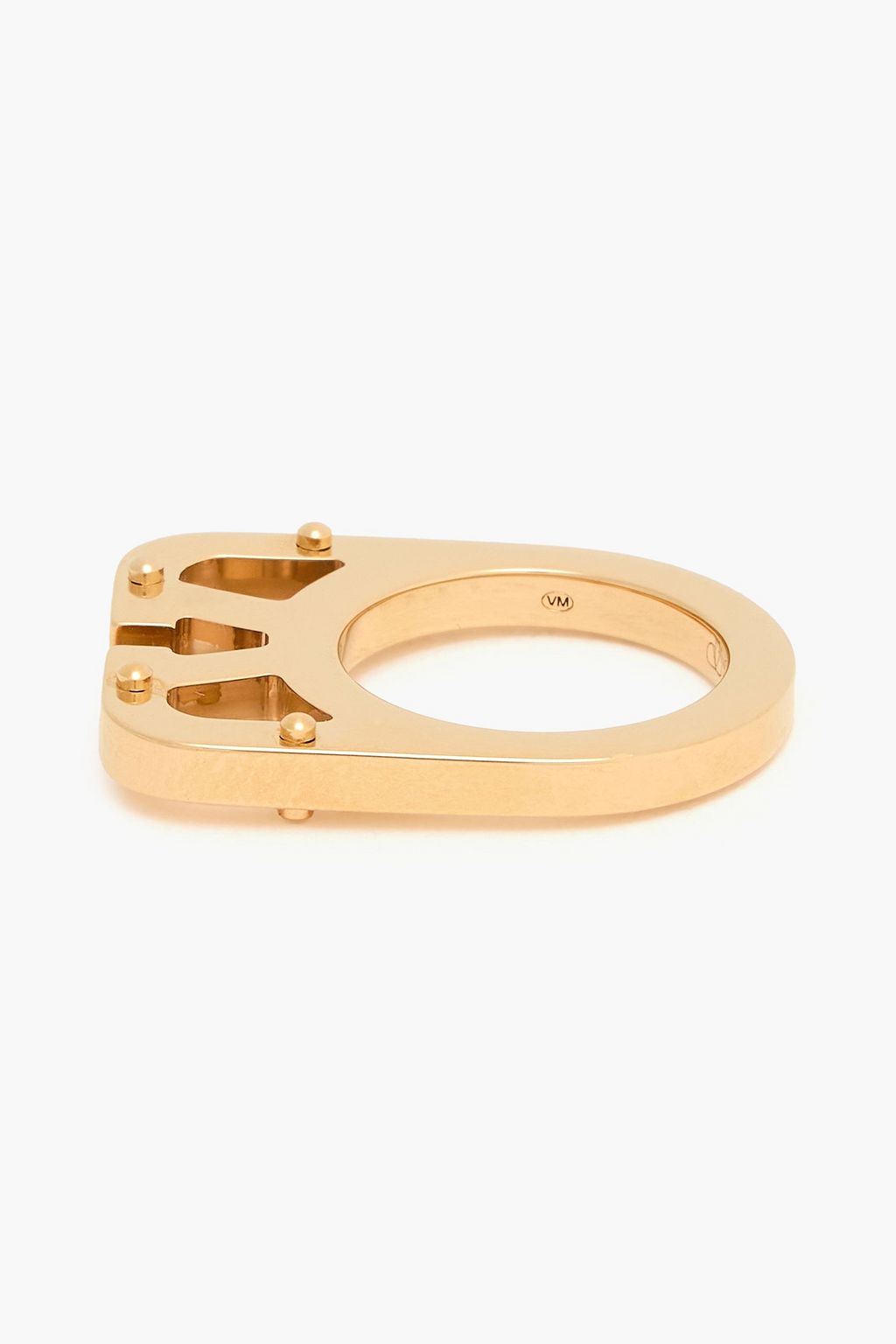 VALENTINO GARAVANI VLOGO Signature gold-tone ring