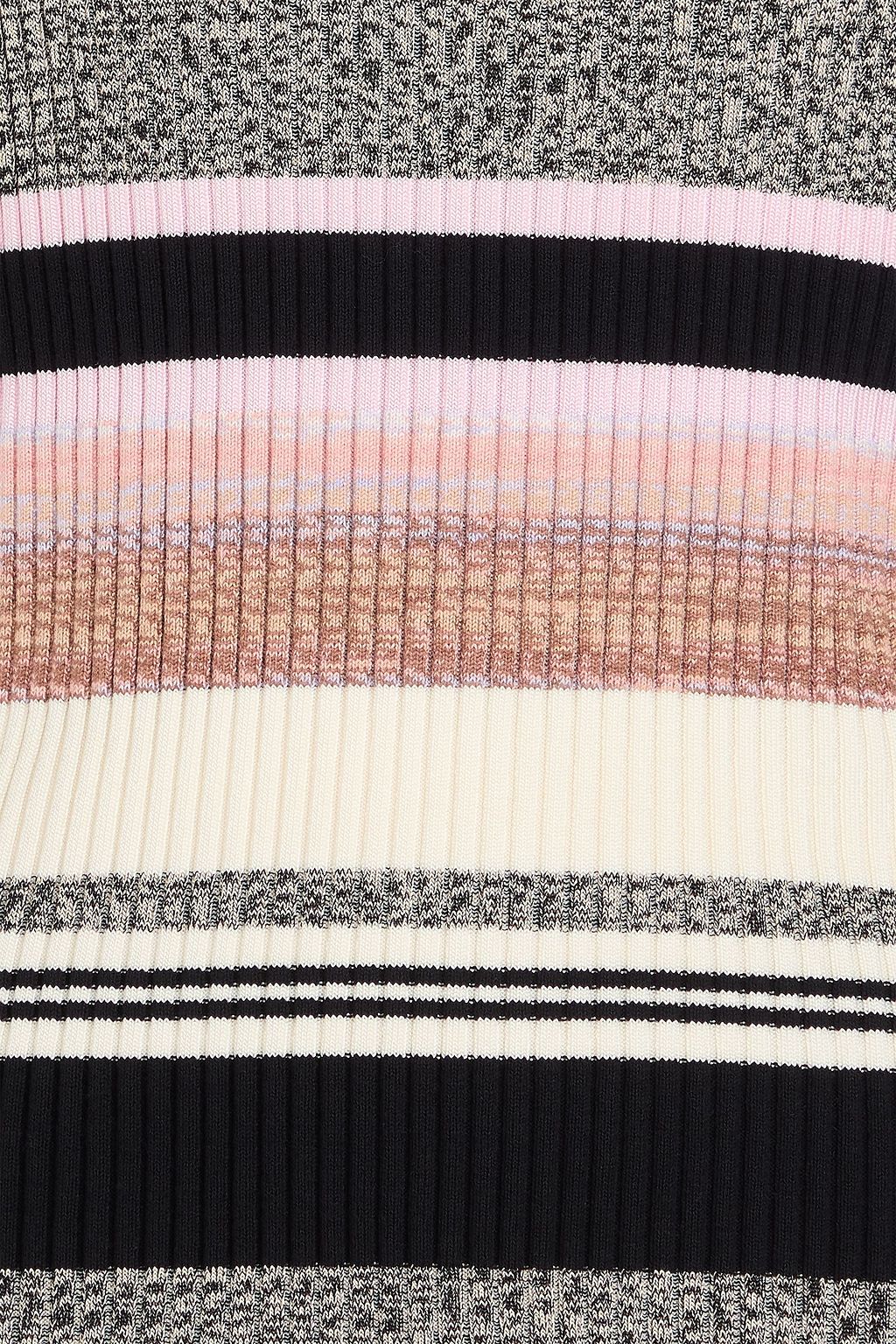 JOSEPH Gestreifter Pullover aus Rippstrick