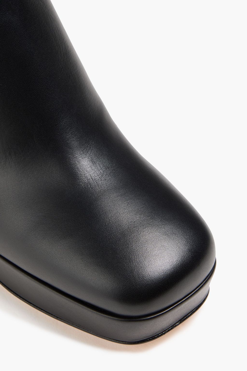 GIANVITO ROSSI Daisen leather platform ankle boots