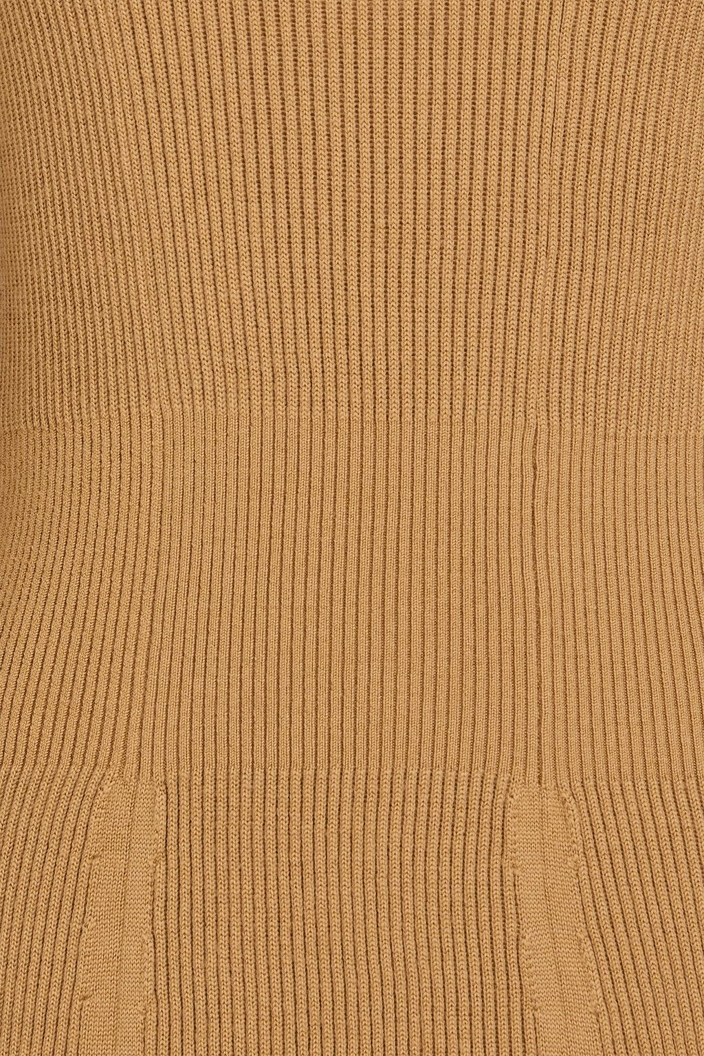 JOSEPH Ribbed merino wool-blend dress