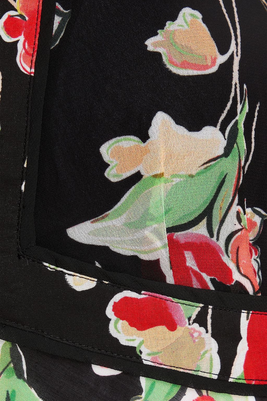 RIXO Ayla floral-print crepe de chine midi dress