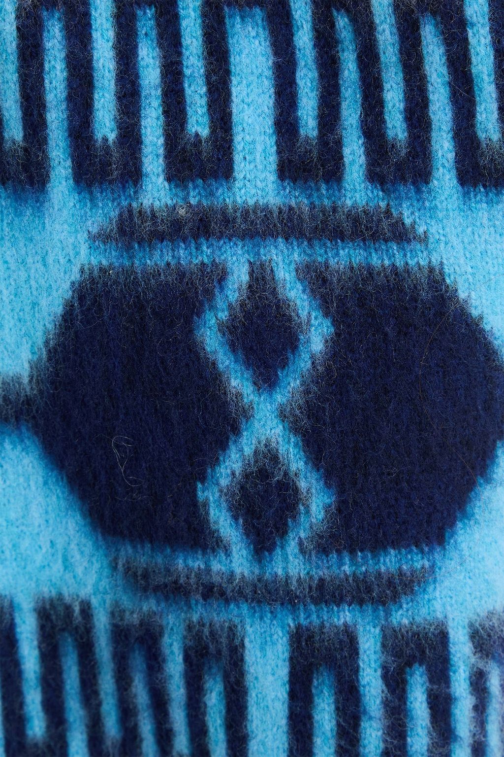 ALANUI Jacquard-knit wool cardigan