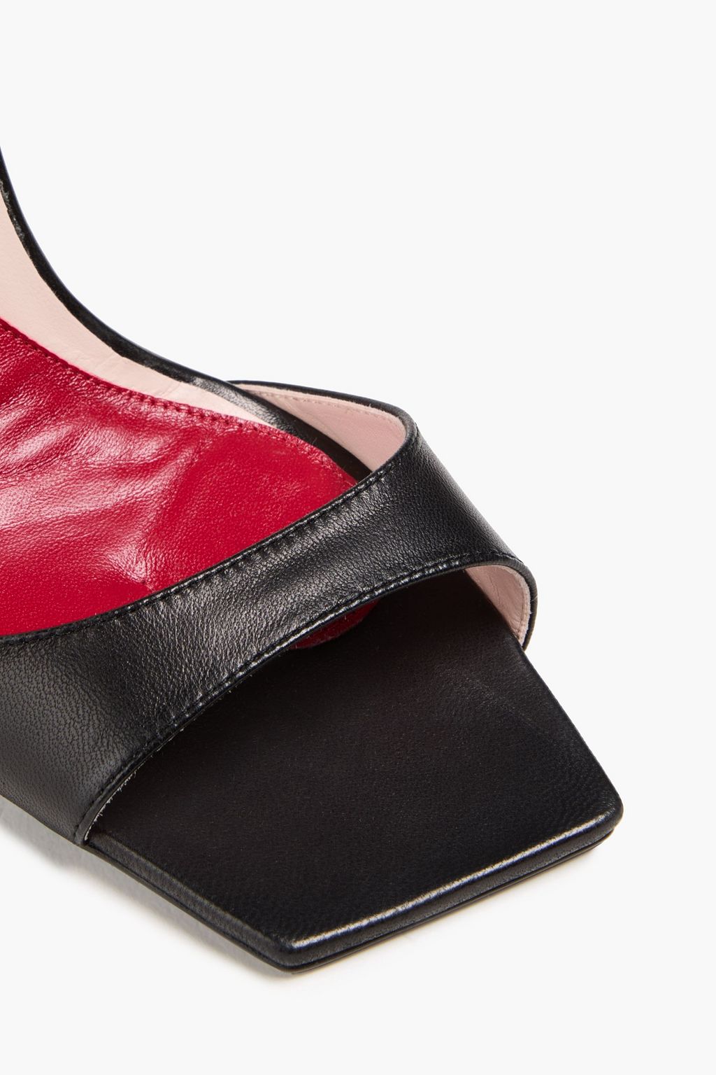 ROGER VIVIER Bow-detailed leather sandals